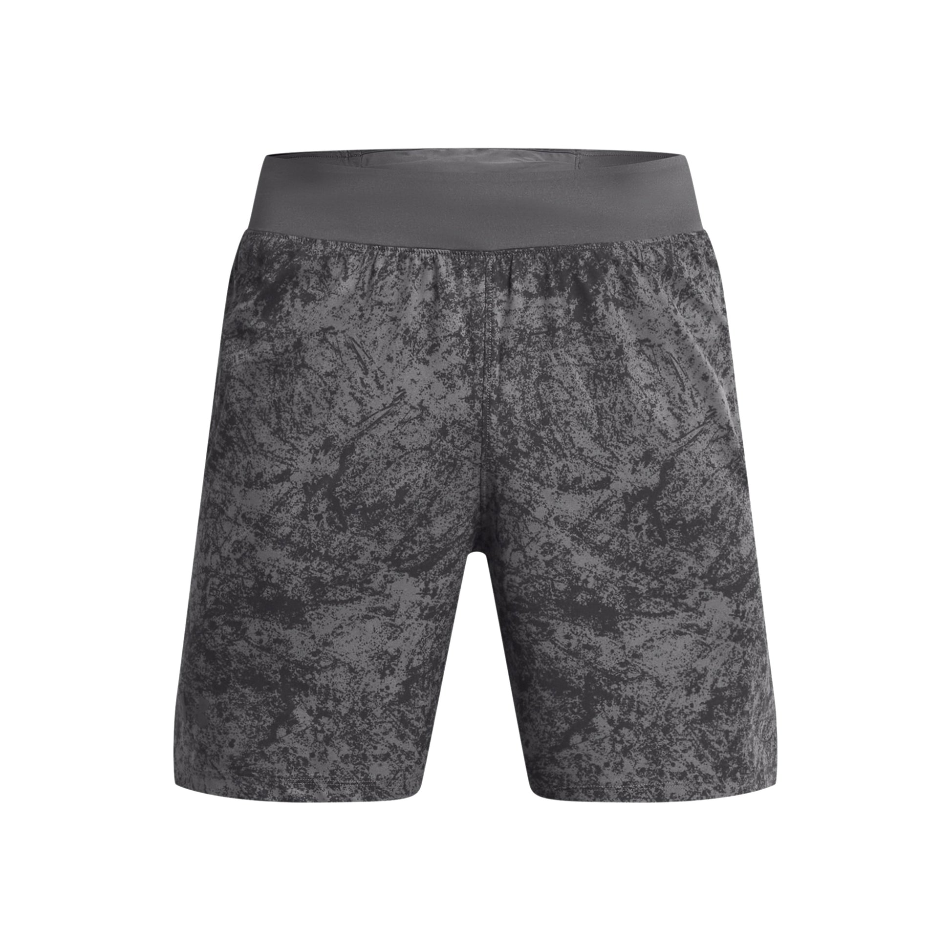Under Armour Launch Pro 7in Printed Hardloopshorts Heren-Grijs,Groen