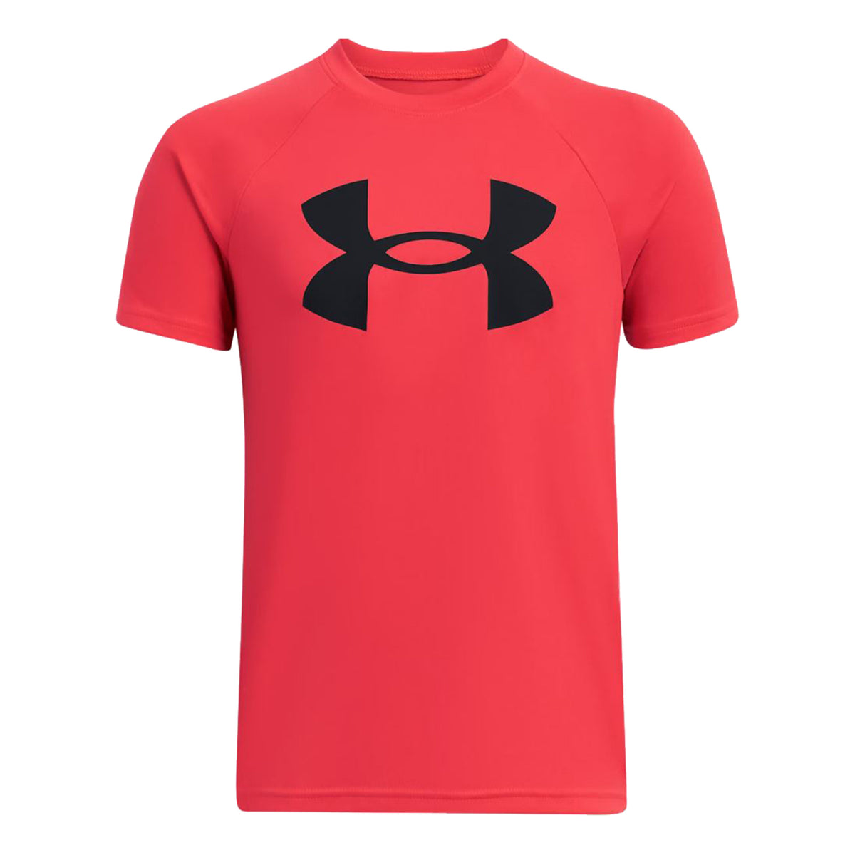 Under Armour Tech Big Logo T-shirt Jongens - rood,