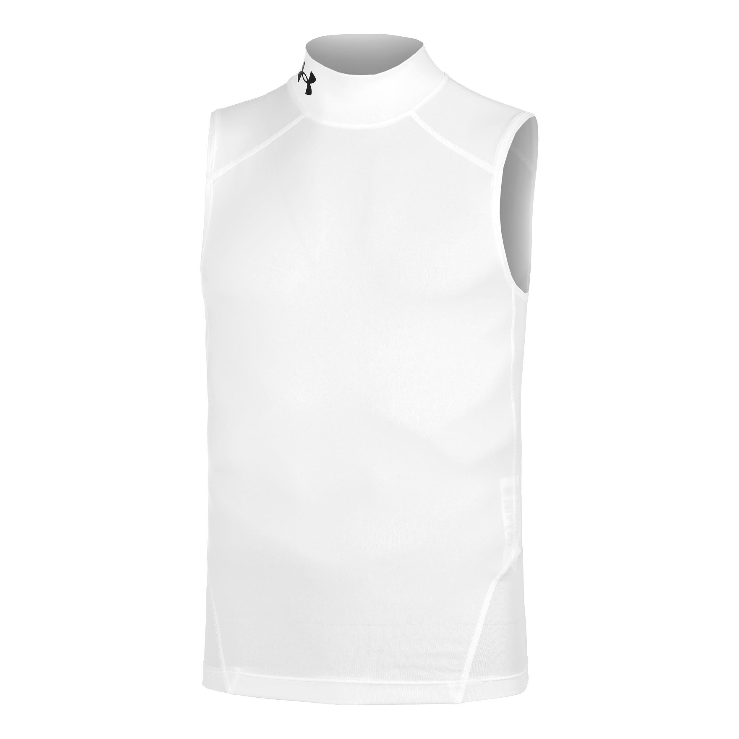 Under Armour Armour Comp Mock Tanktop Heren-Wit