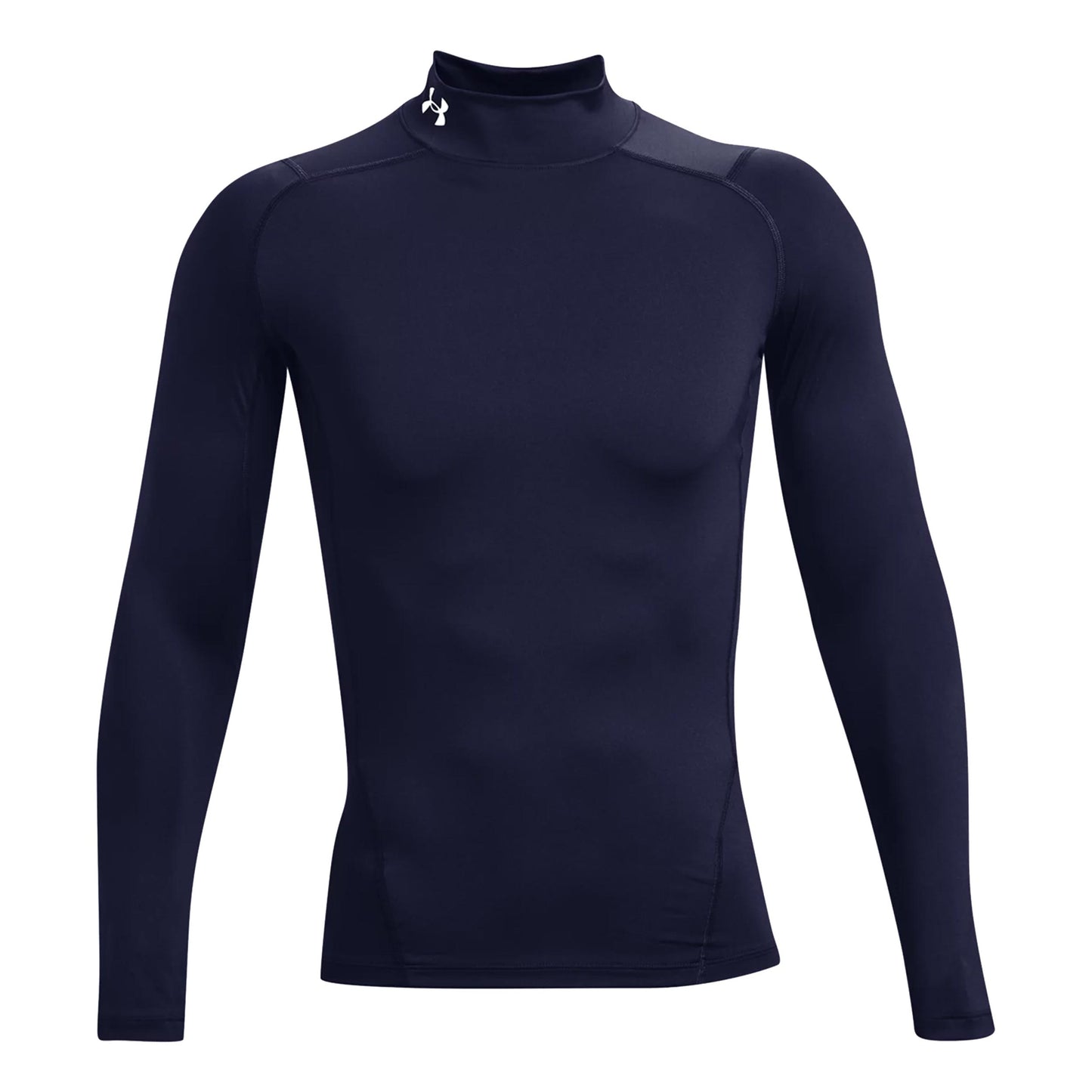 Under Armour Armour Comp Mock Longsleeve Heren - blauw,