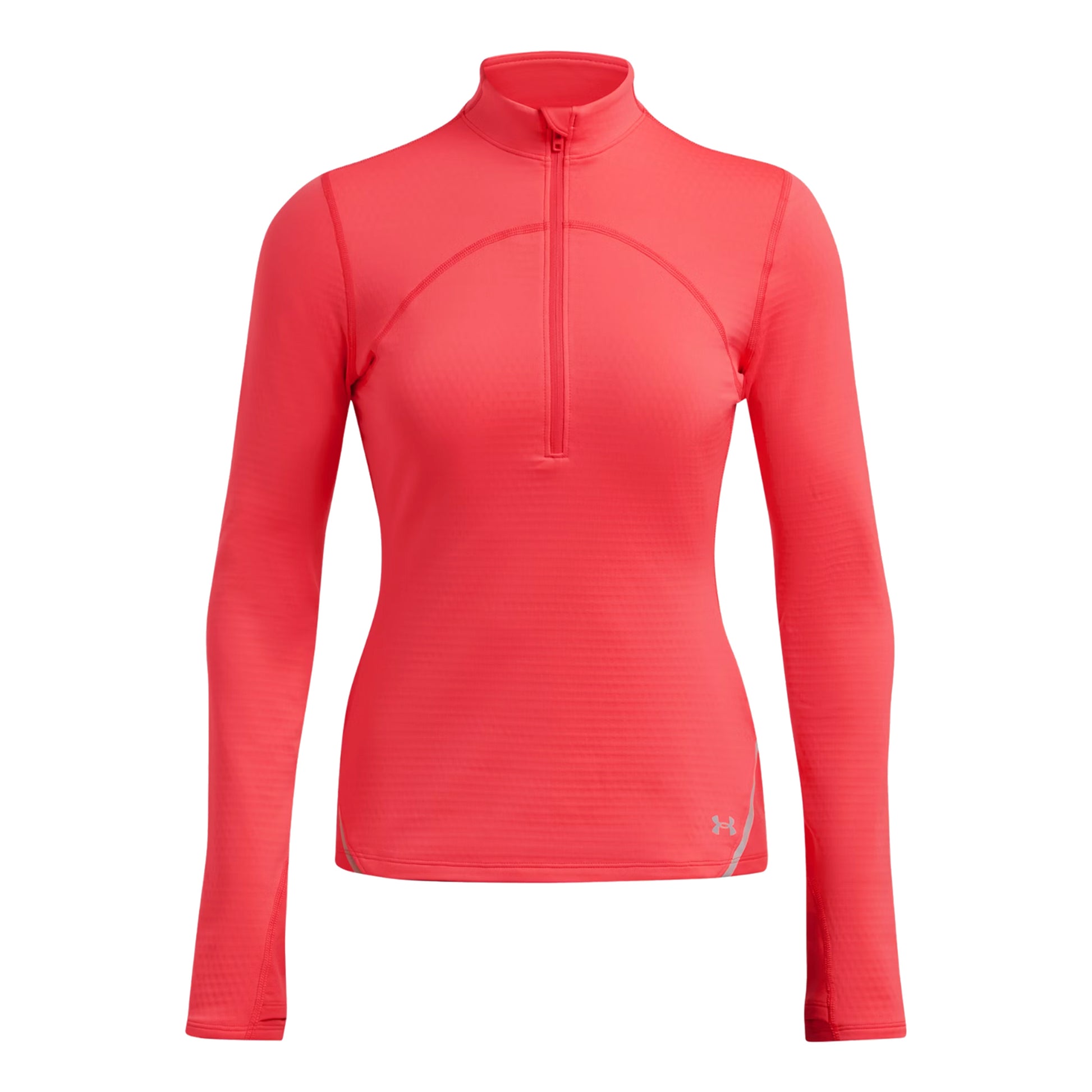 Under Armour Vanish CW 1/2 Zip Longsleeve Dames-Rood