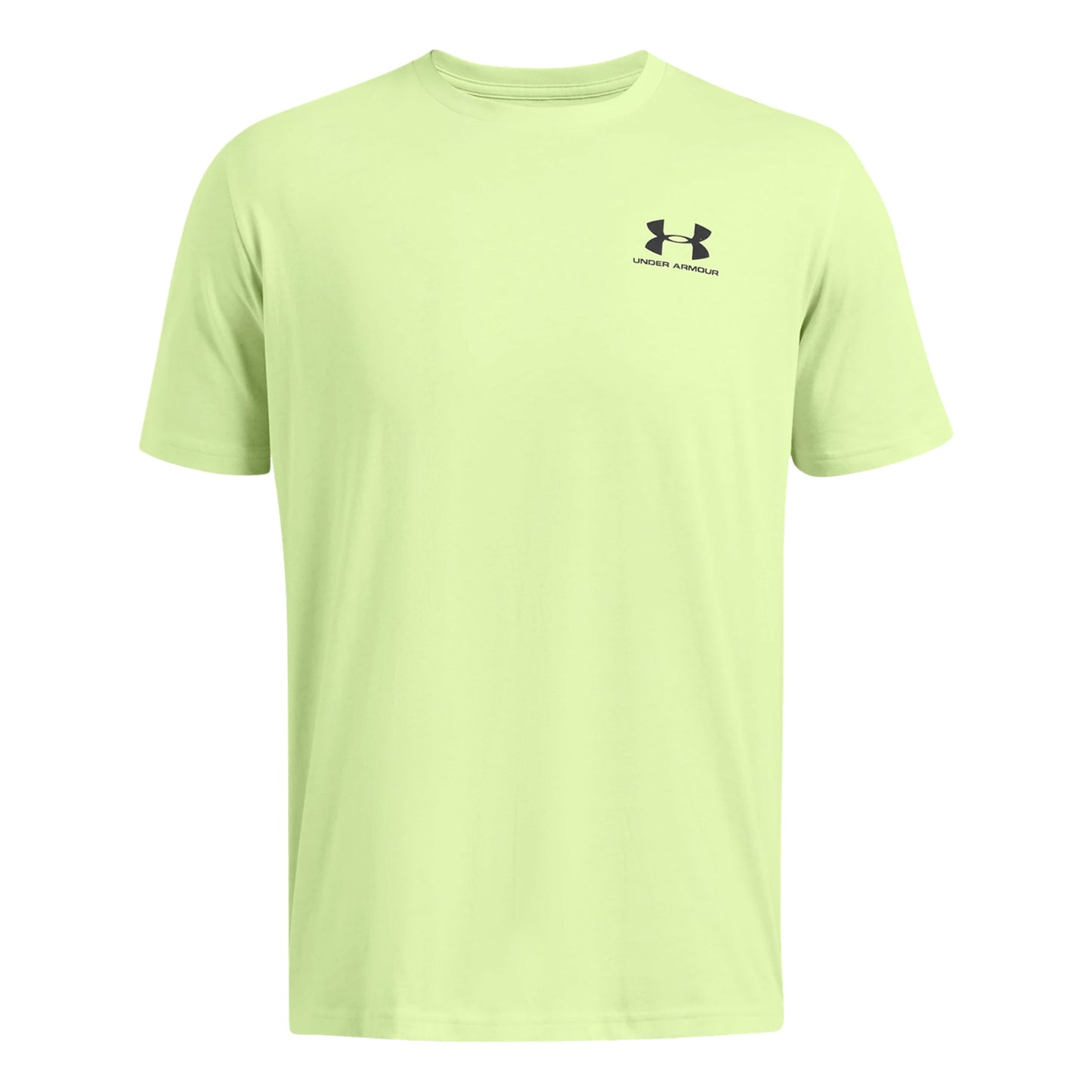 Under Armour Sportstyle Left Chef T-shirt Heren - limoen,