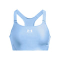 Heatgear High Soutien-gorge sport Femmes - bleu clair, blanc