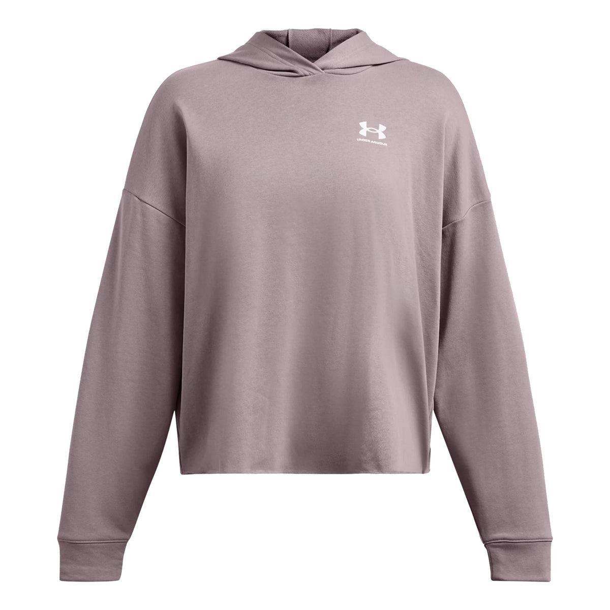 Under Armour Rival Terry OS Sweater met capuchon Dames - grijs,