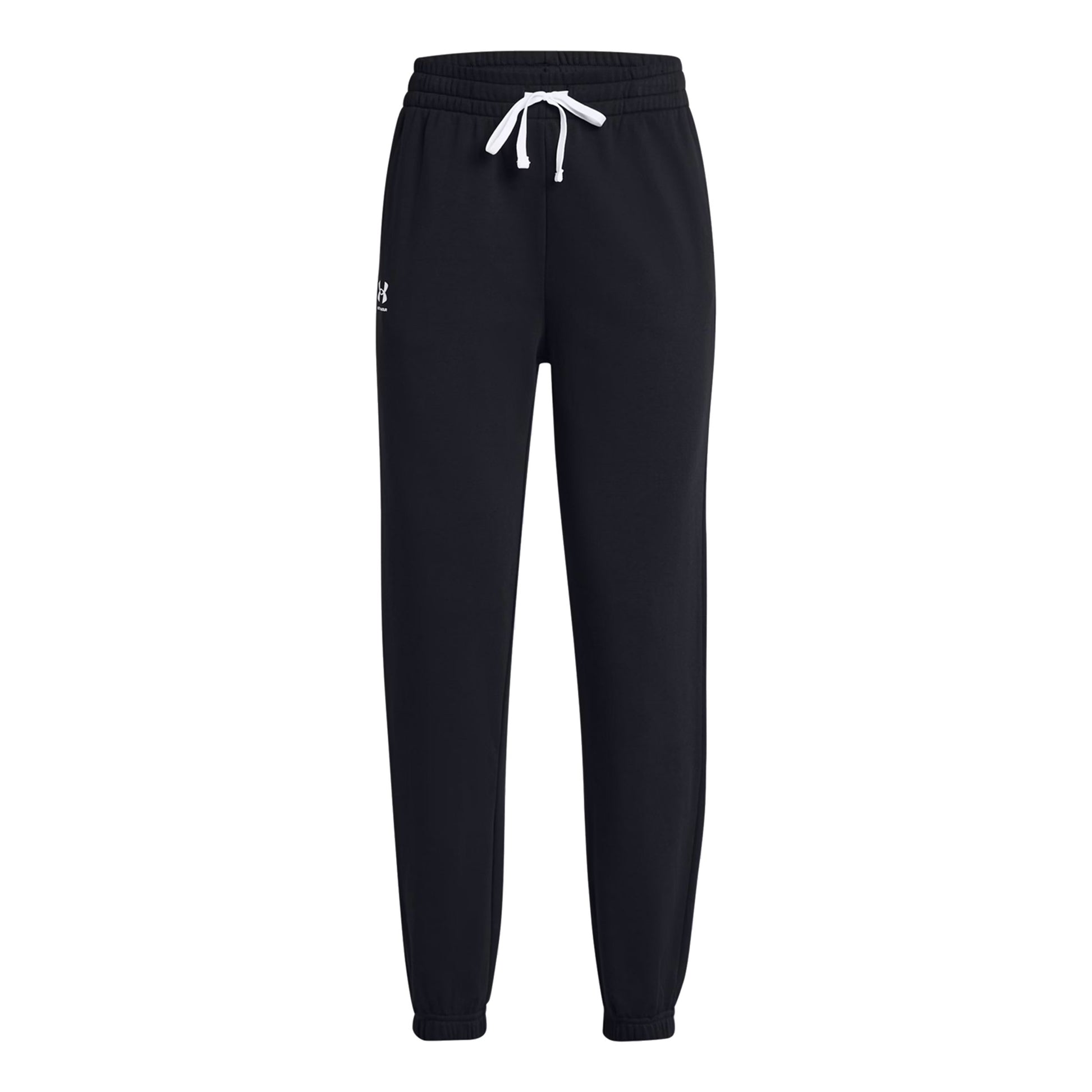 Under Armour Rival Terry Trainingsbroek Dames-Zwart,Wit