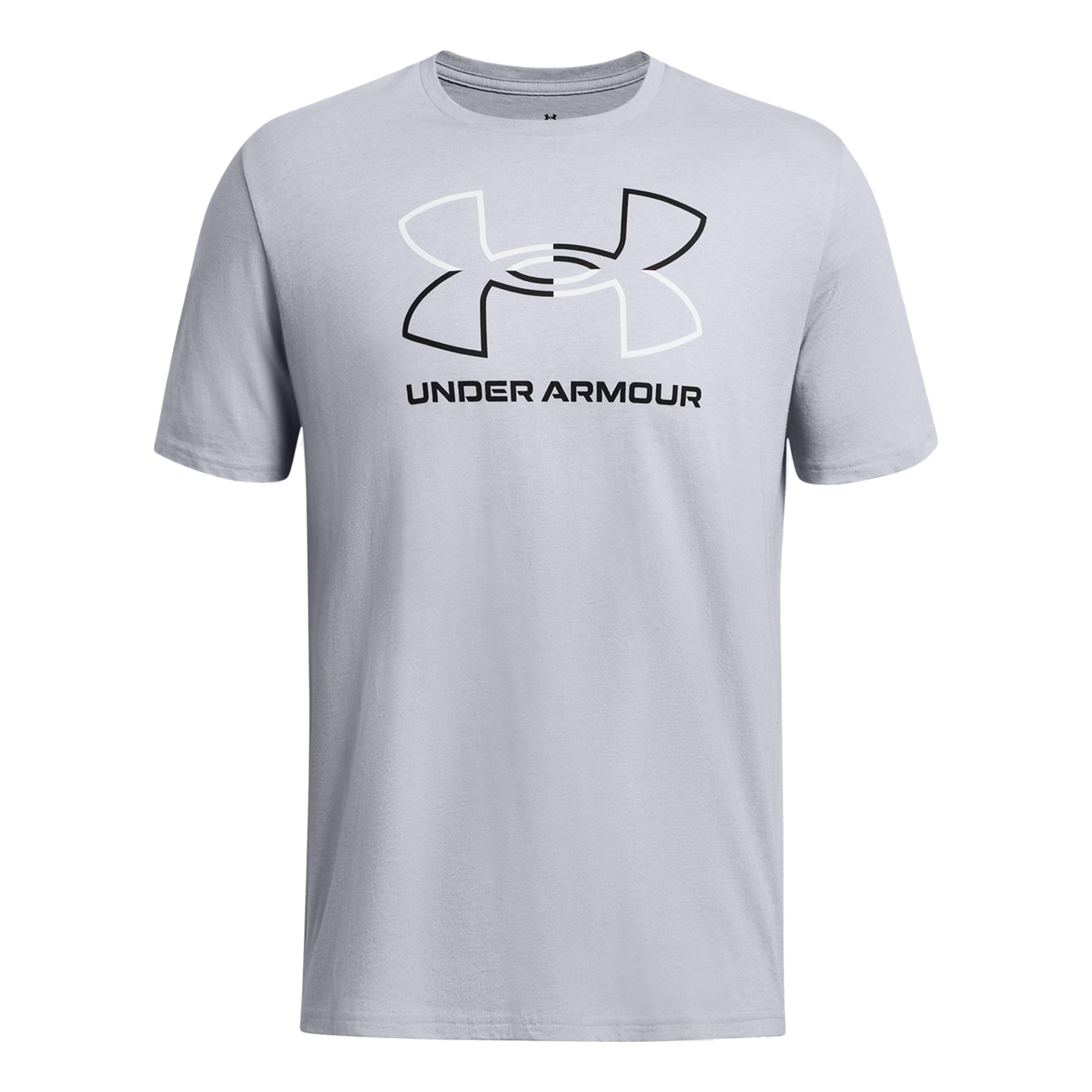 Under Armour Foundation Update T-shirt Heren-Grijs,Zwart