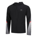 Velociti Storm Hooded Hardloopjas Heren-Zwart,Grijs