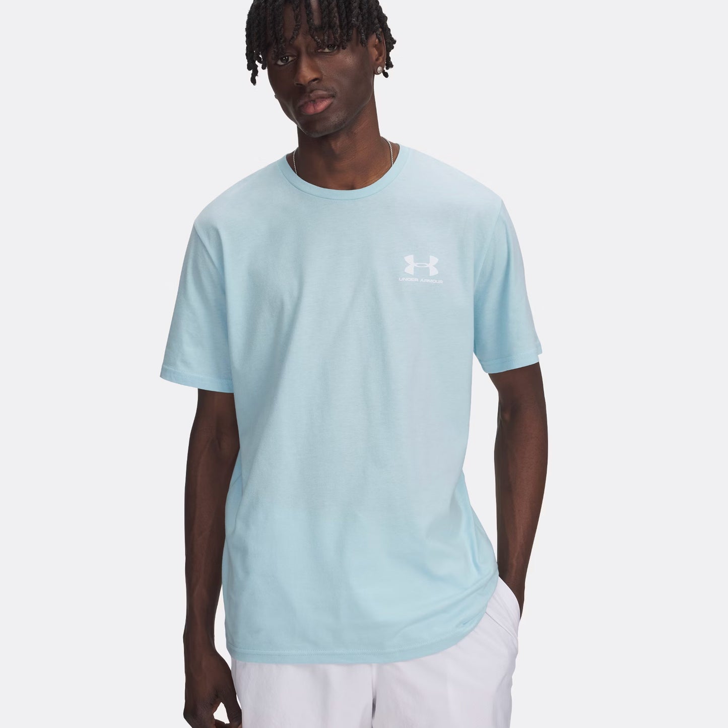 Under Armour Sportstyle Left Chef T-shirt Heren - mint,