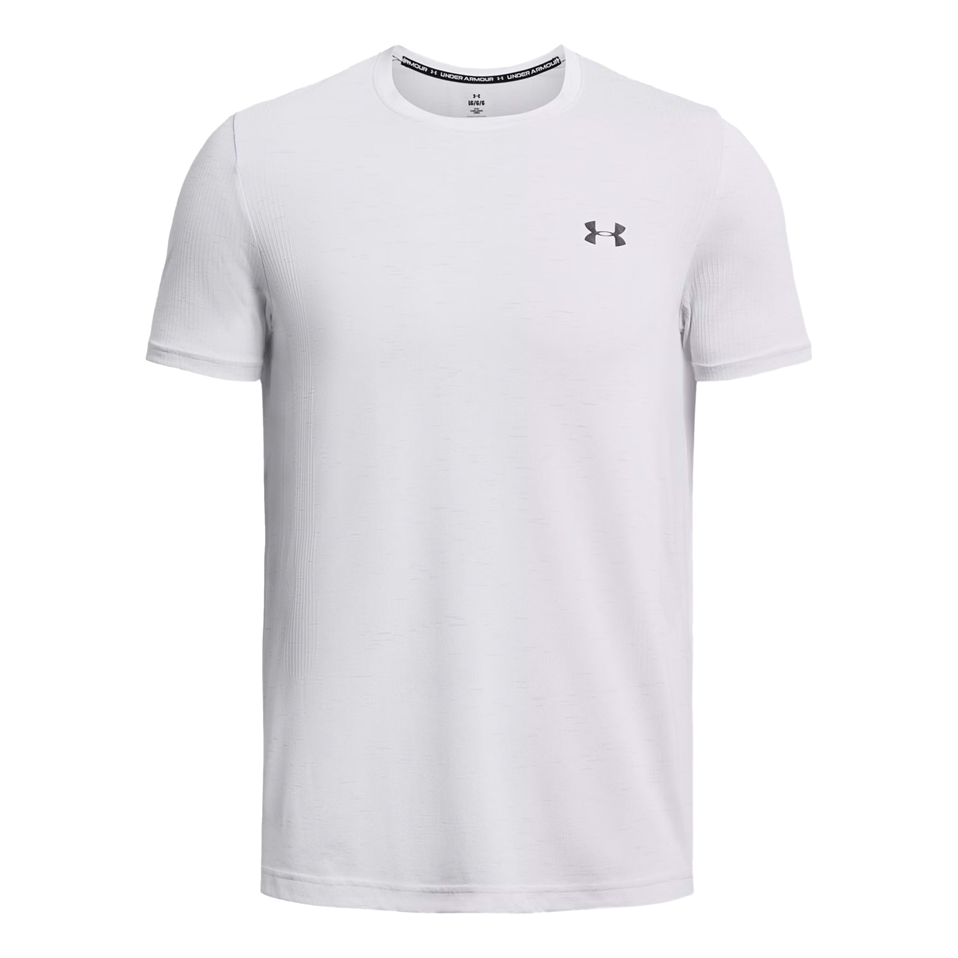Under Armour Vanish Seamless T-shirt Heren - wit,