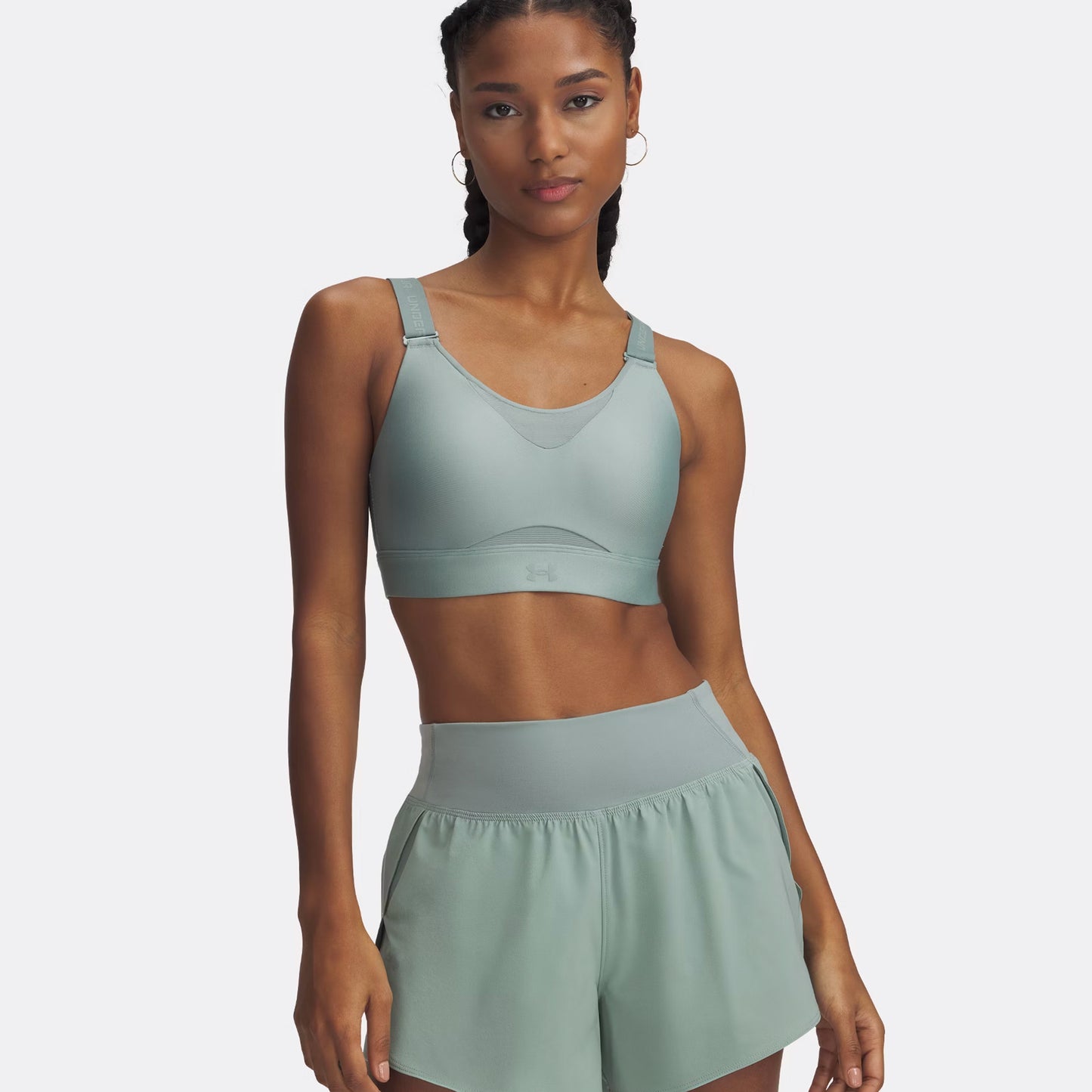 Under Armour Infinity High 2.0 Soutien-gorge Sport Femmes-Sauge