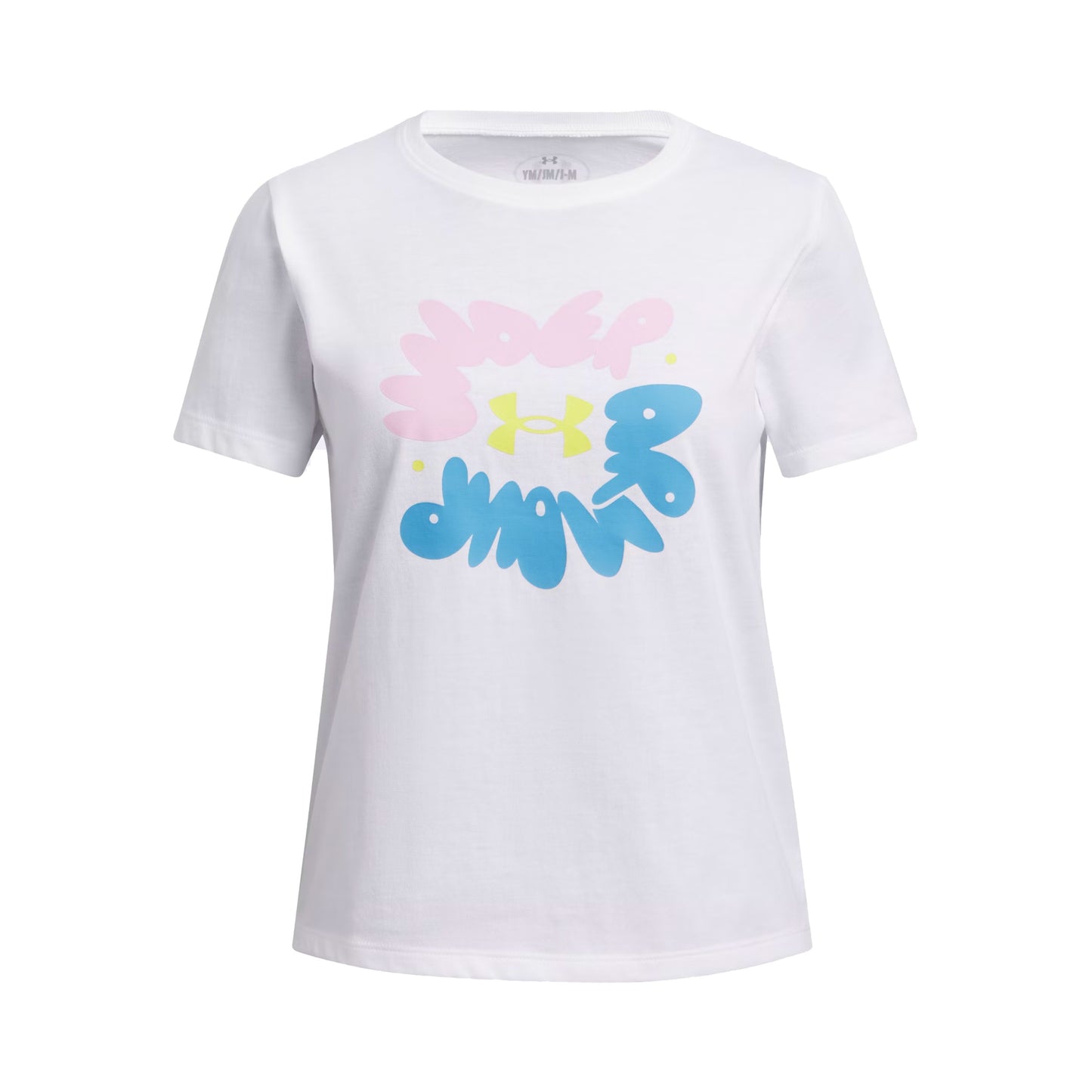 Under Armour Bubble T-shirt Filles-Blanc