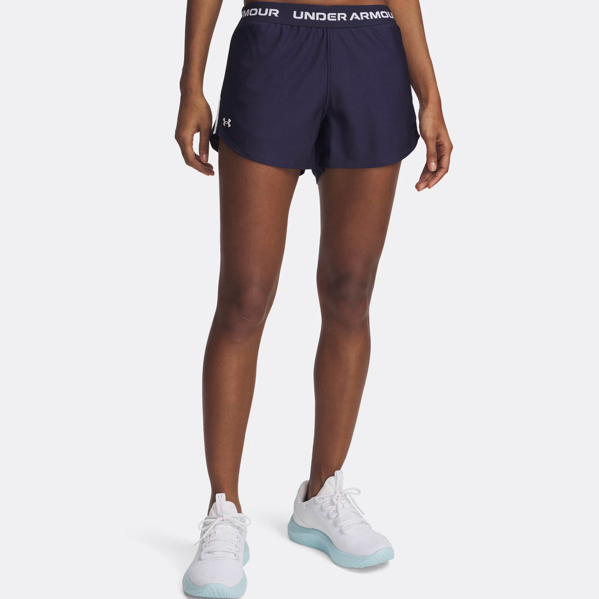 Under Armour Tech Play Up Short Avec Poche-balles Femmes-Bleu