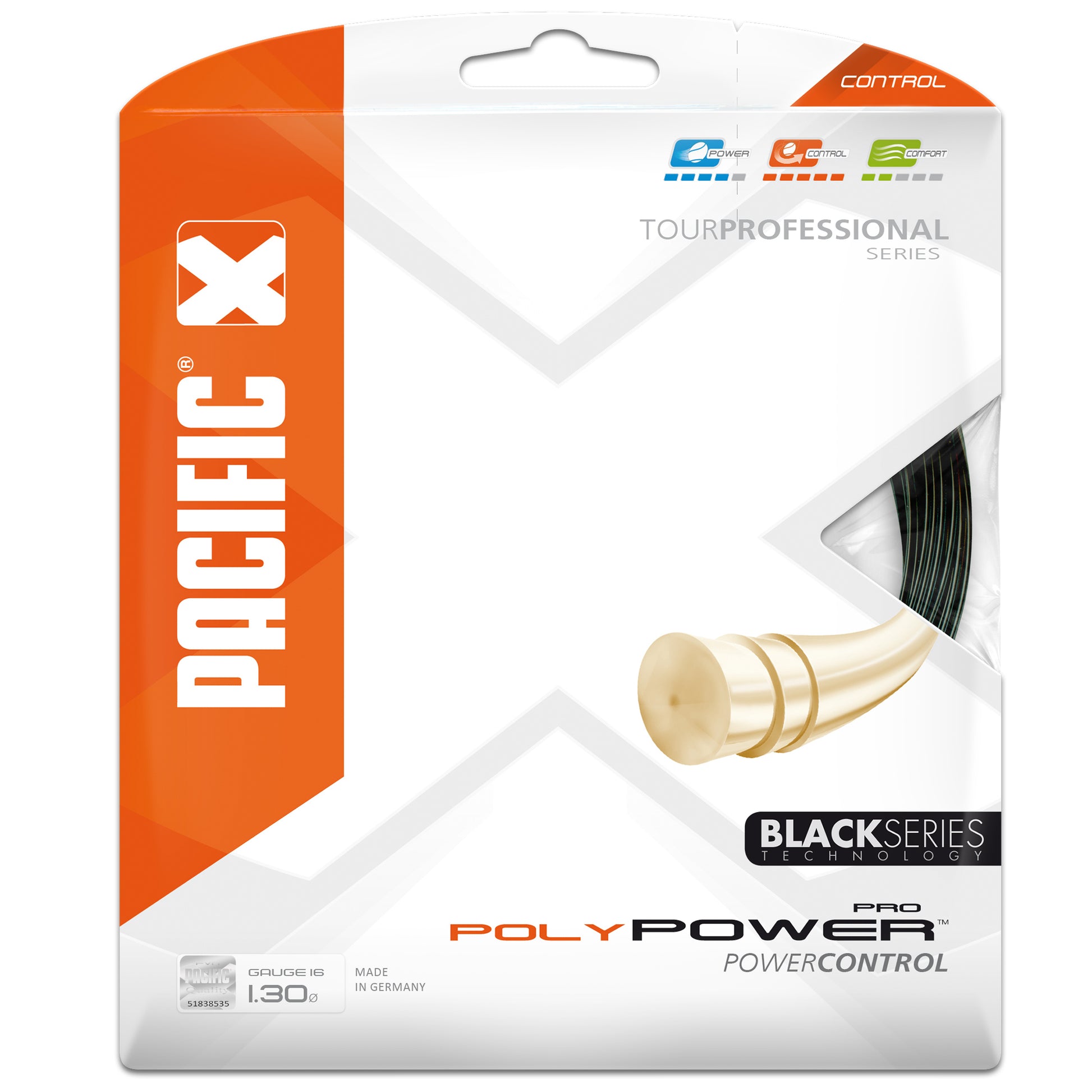 Pacific Poly Power Pro Cordage En Garniture 12,2m-Noir