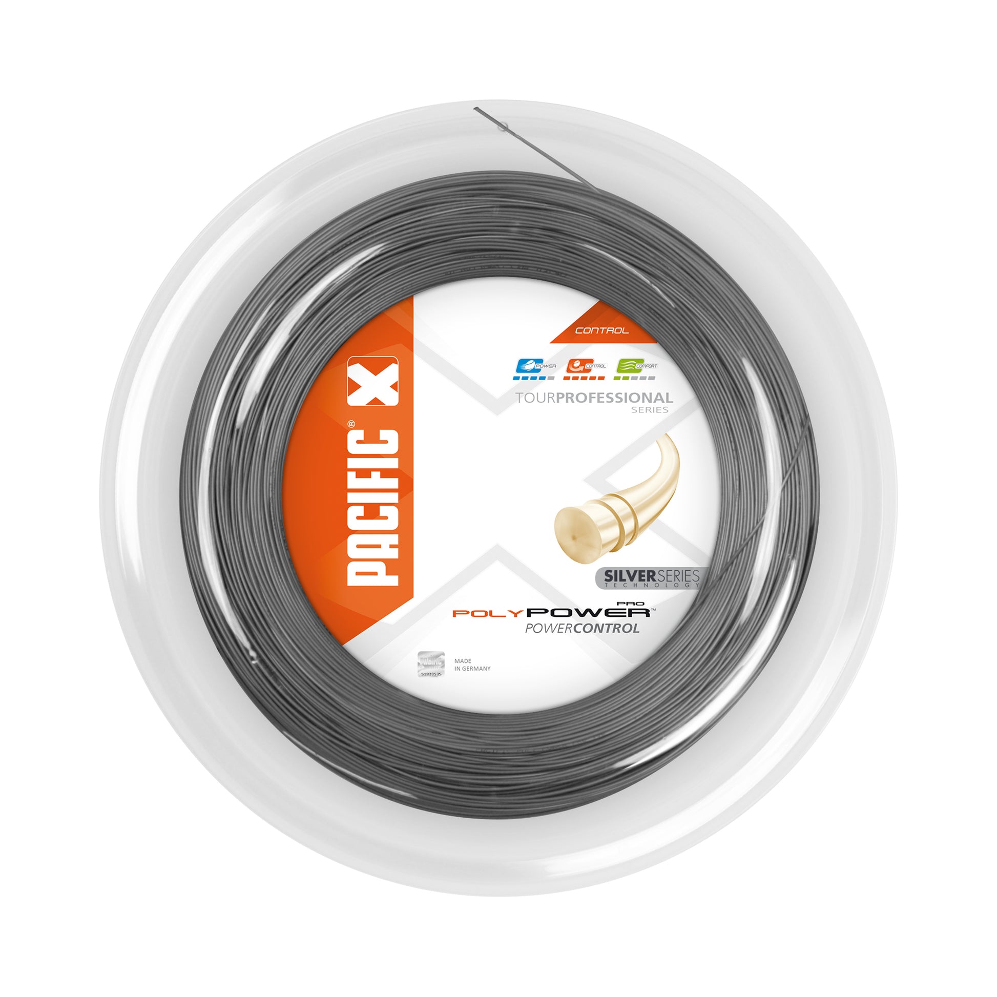 Pacific Poly Power Pro Silver Series Bobine Cordage 200m-Argent
