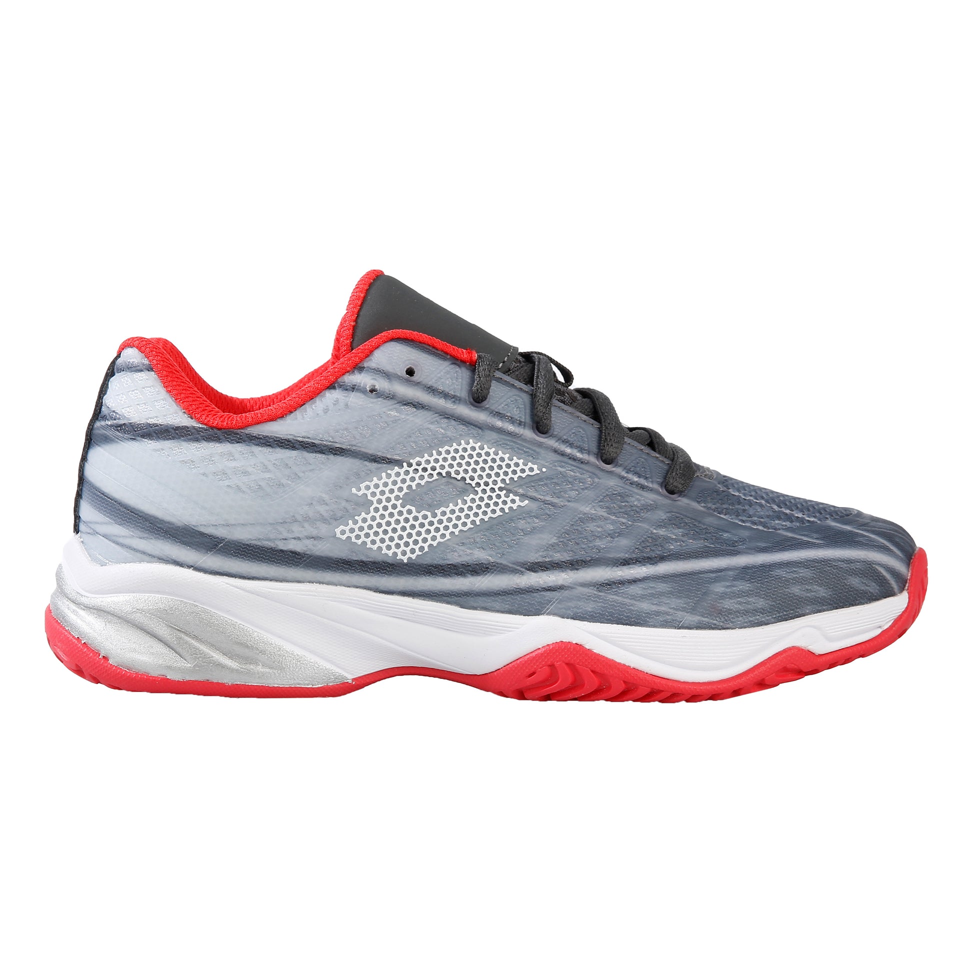 Lotto Mirage 300 Allcourt schoen Kinderen - donkergrijs, rood