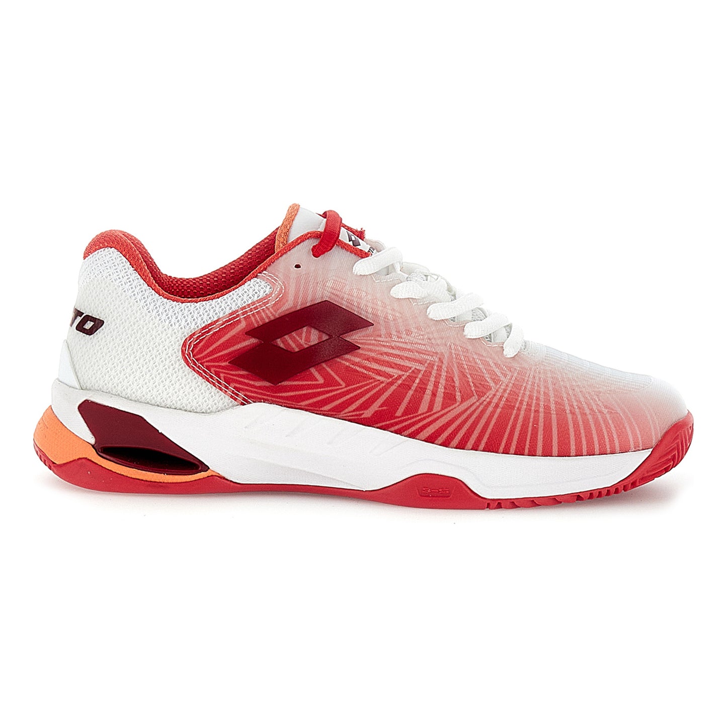 Lotto Mirage 100 II Gravelschoen Dames - wit, rood