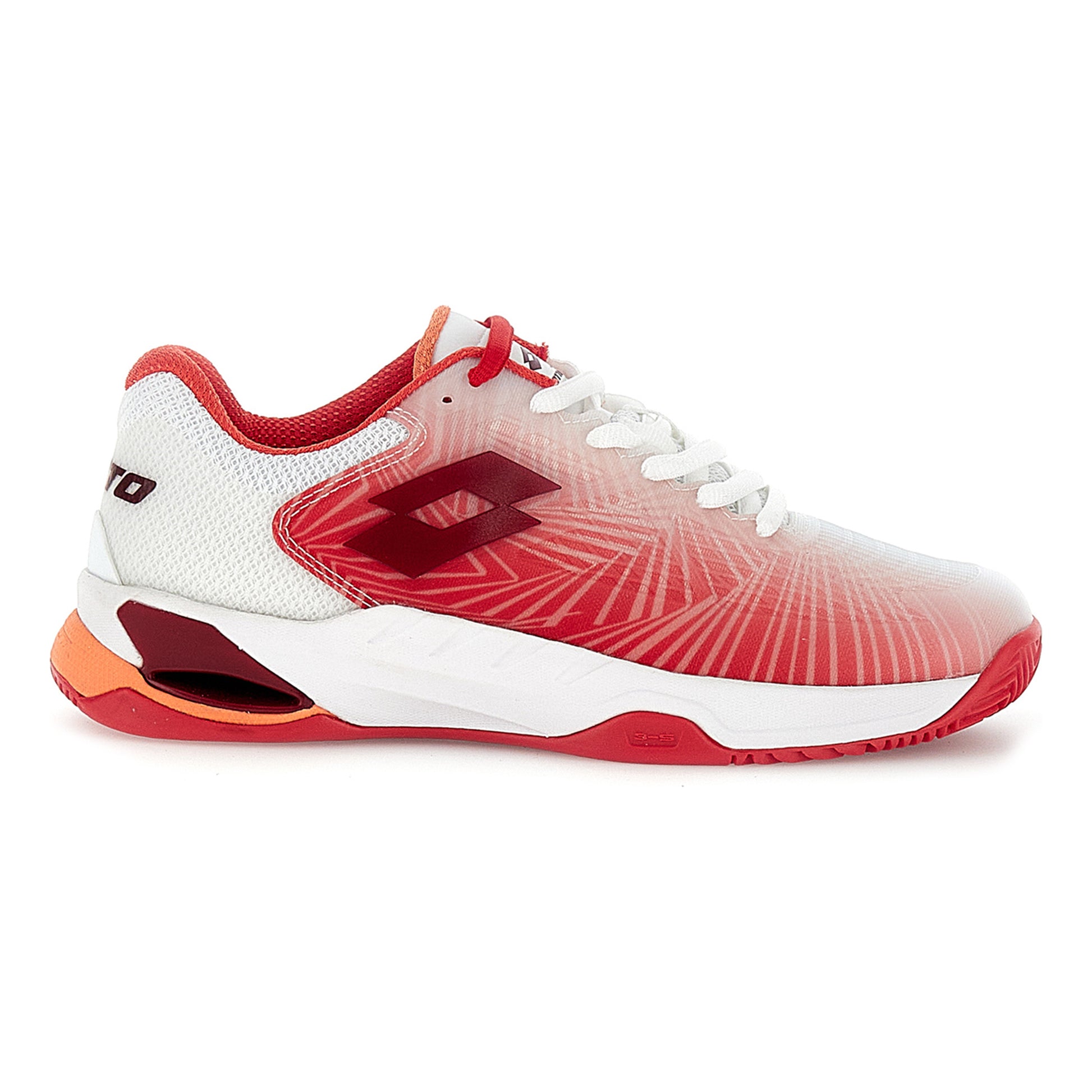 Lotto Mirage 100 II Gravelschoen Dames - wit, rood