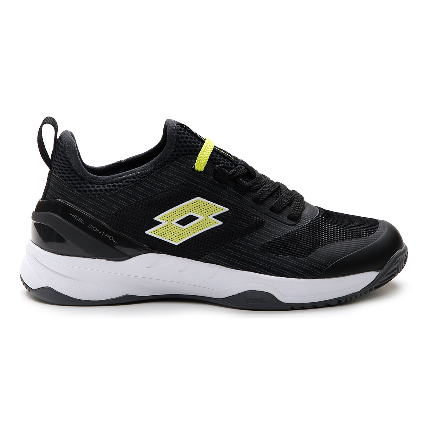 Lotto Mirage 200 Chaussure Terre Battue Hommes-Noir,Jaune Lemon