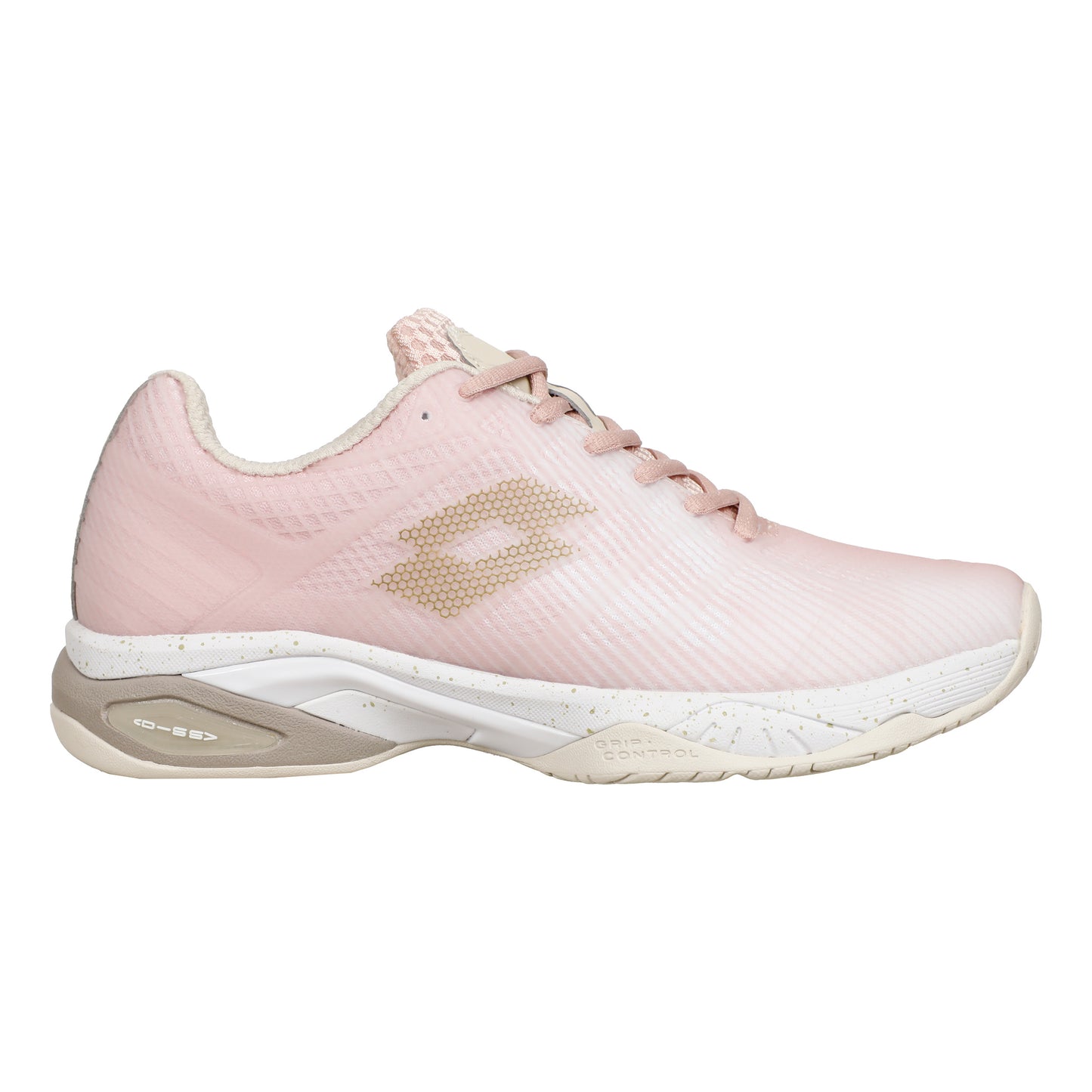 Lotto Mirage 300 III Allcourt Schoen Dames-Wit,Abrikoos