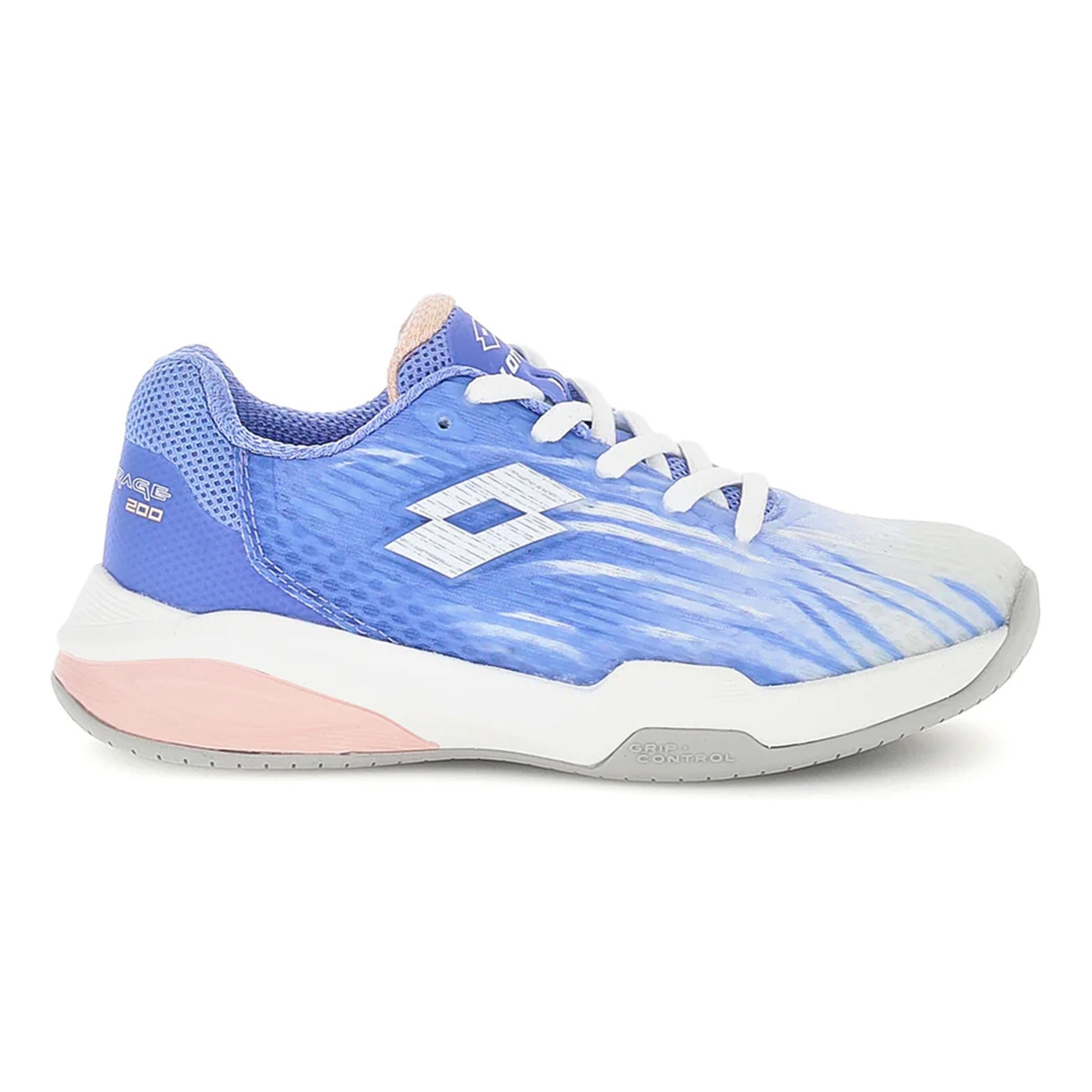 Lotto Mirage 200 II PRT Allcourt schoen Kinderen - lichtblauw, wit