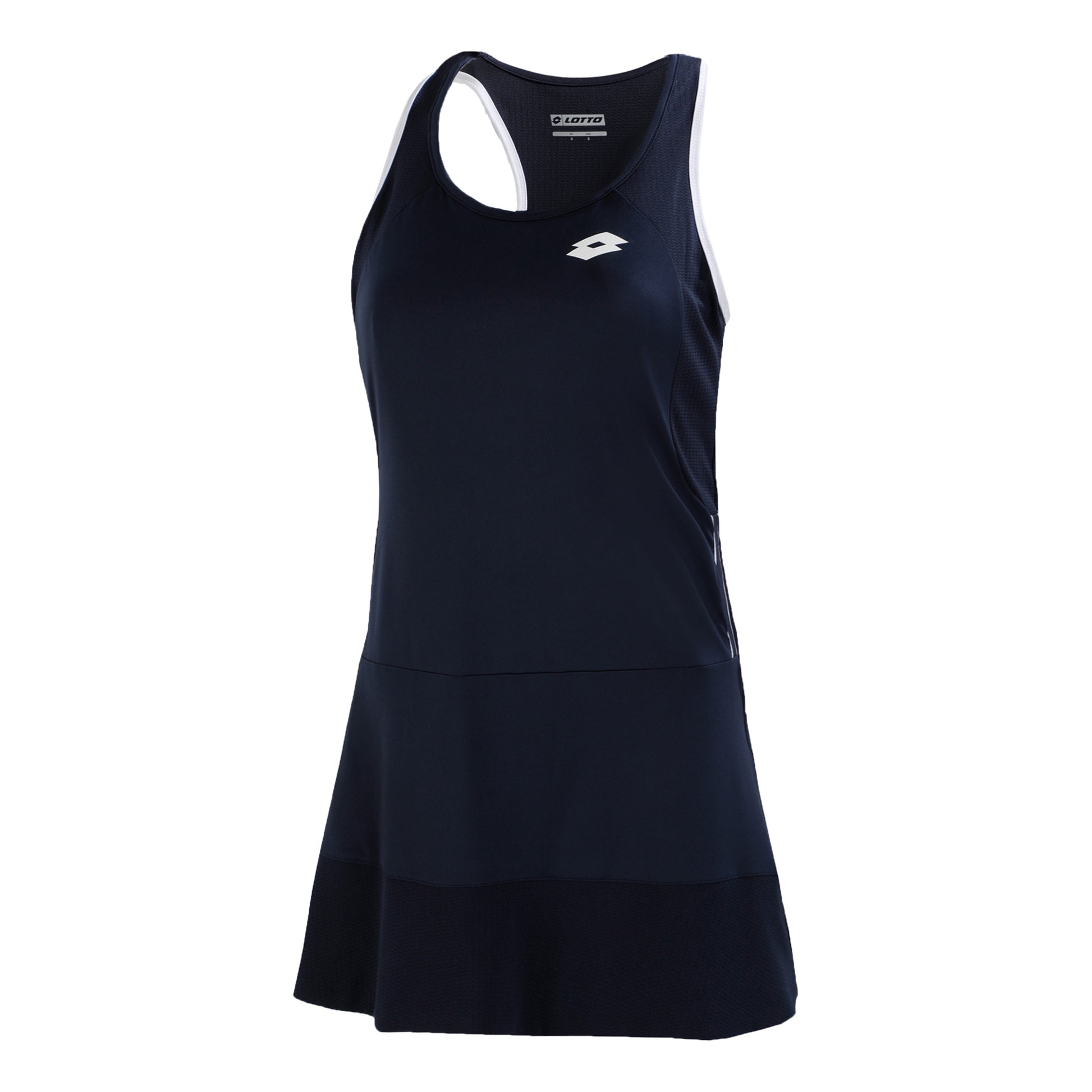 Lotto Squadra II PL Jurk Dames - donkerblauw, wit