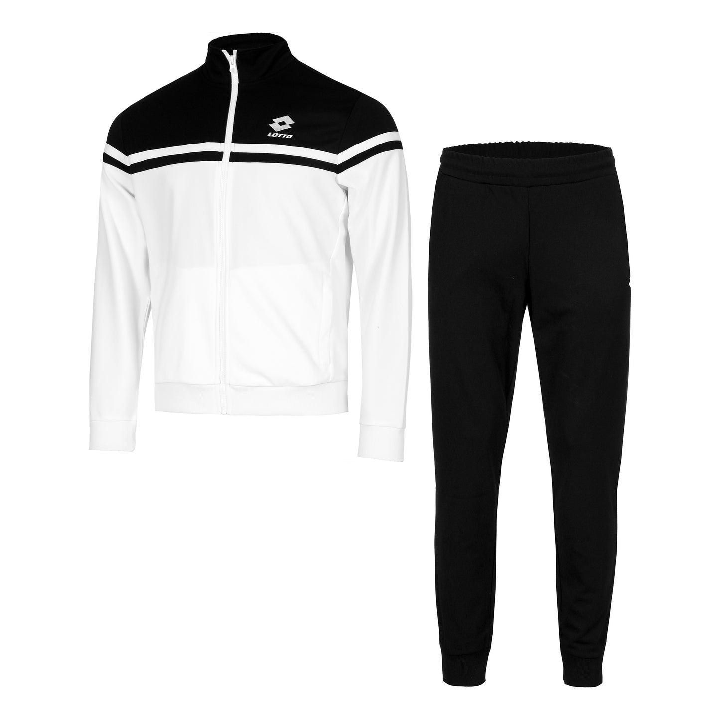 Lotto Suit Circle Trainingspak Heren-Zwart,Wit