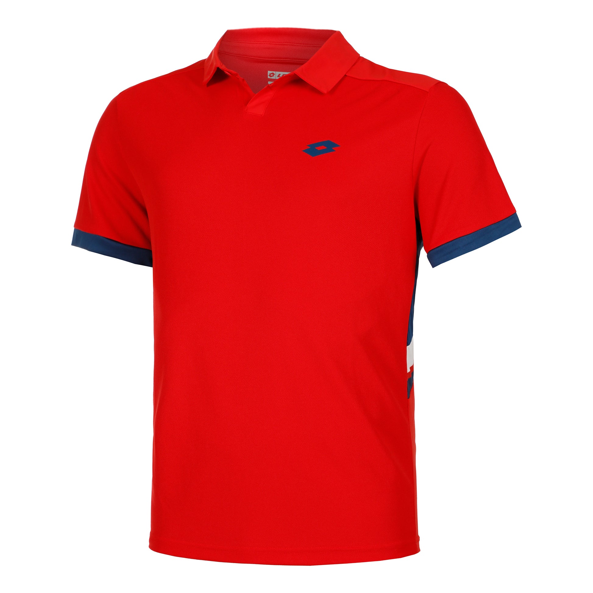 Lotto Squadra III Polo Hommes-Rouge
