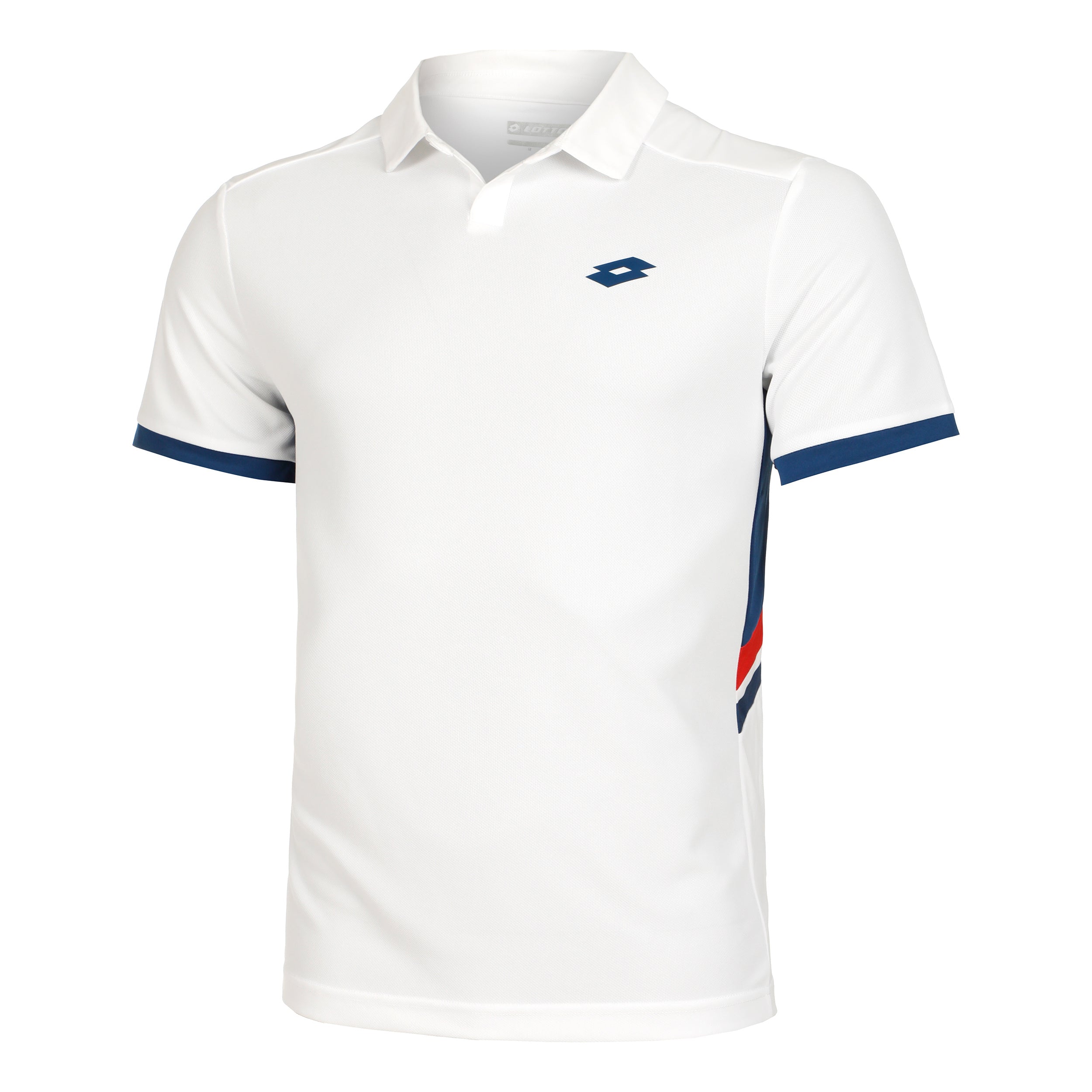 Lotto Squadra III Polo Heren - wit