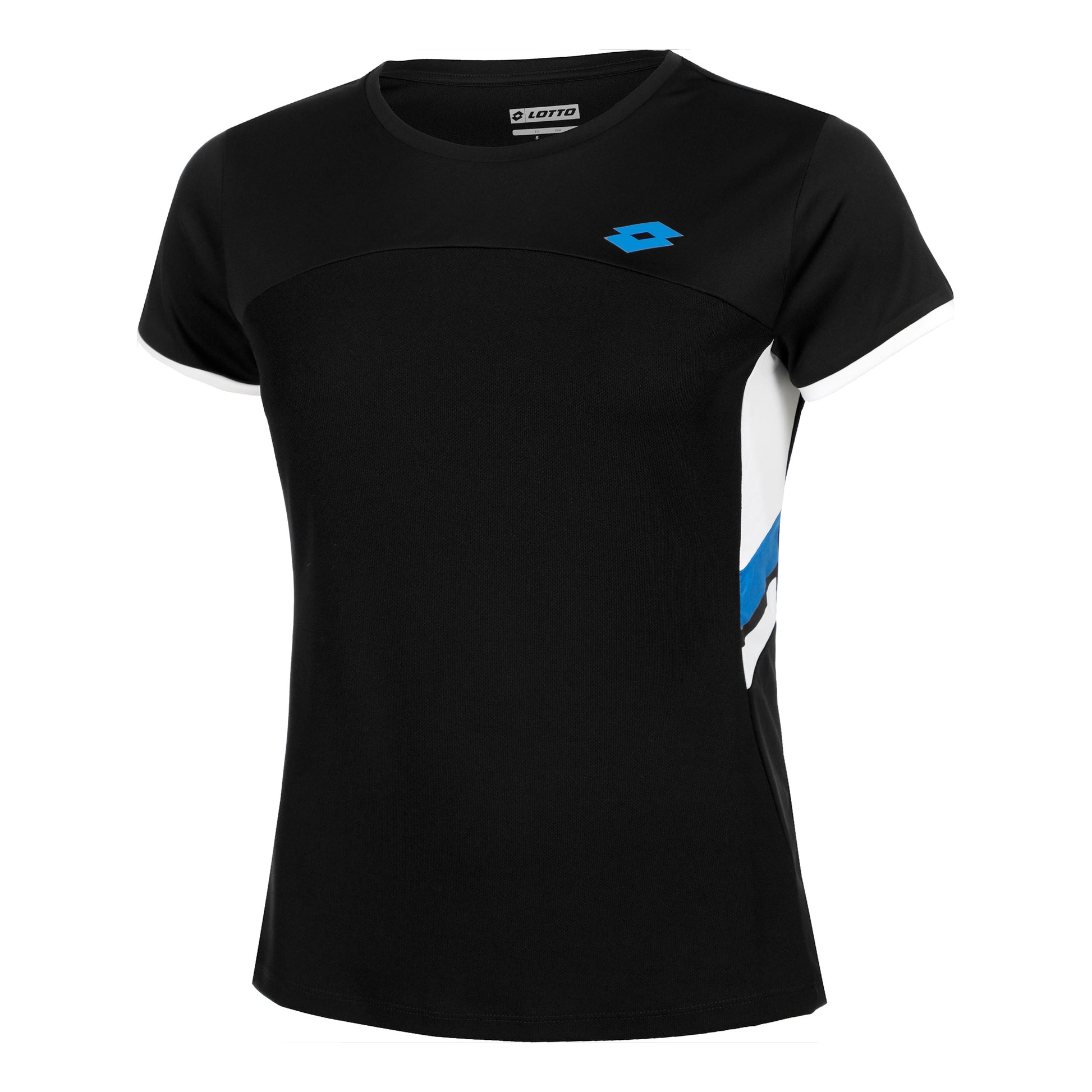Lotto Squadra III T-shirt Dames-Zwart