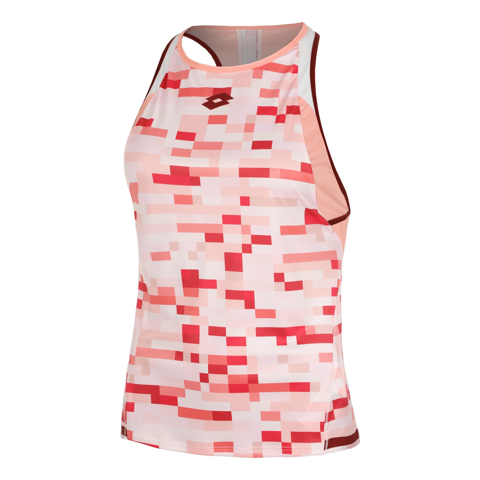 Lotto Tech III Tanktop Dames-Abrikoos,Veelkleurig