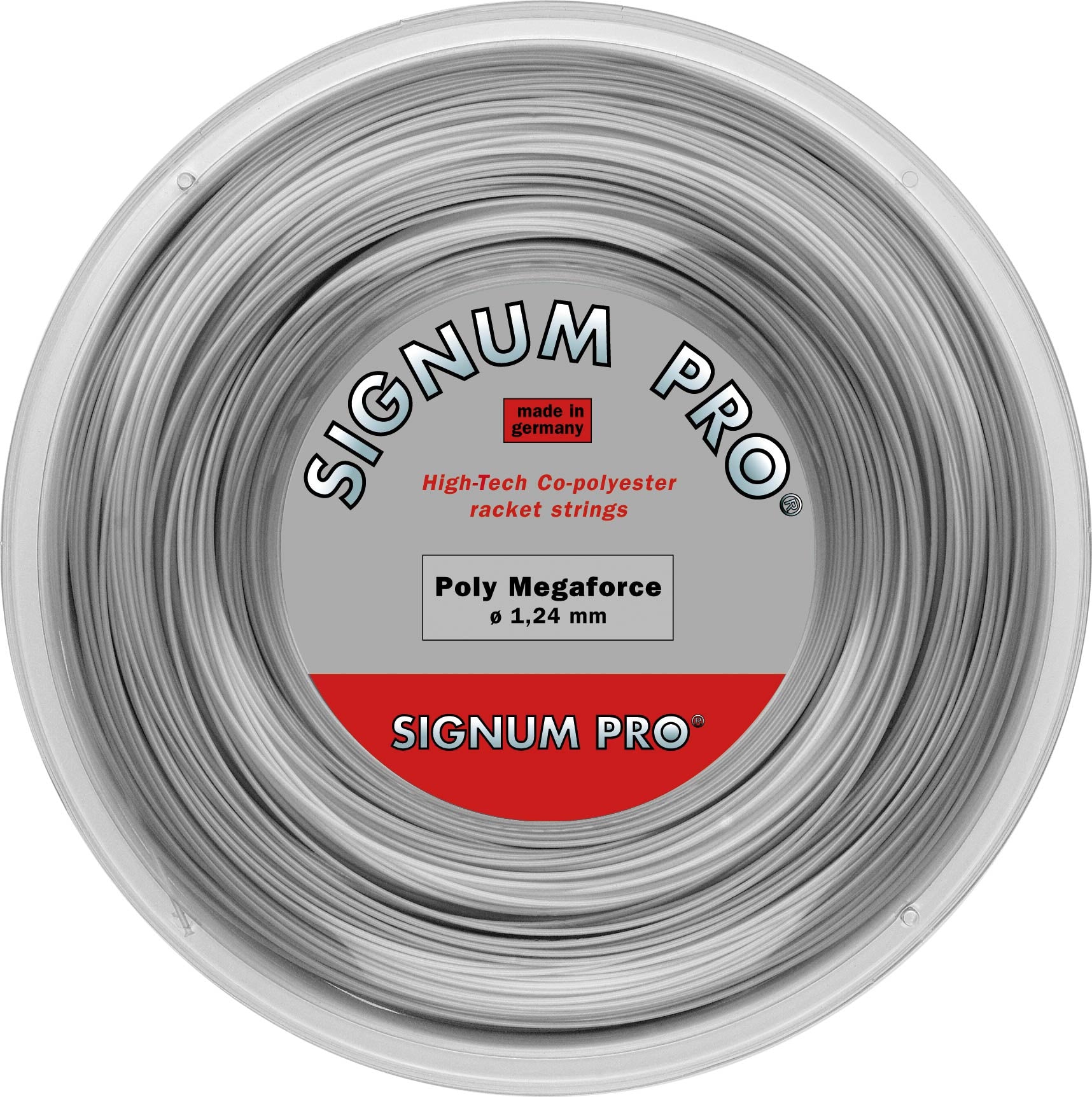 Signum Pro Poly Megaforce Bobine Cordage 200m-Argent