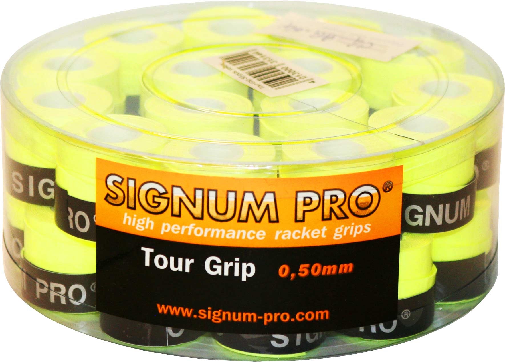 Signum Pro Tour Grip Pack De 30-Jaune