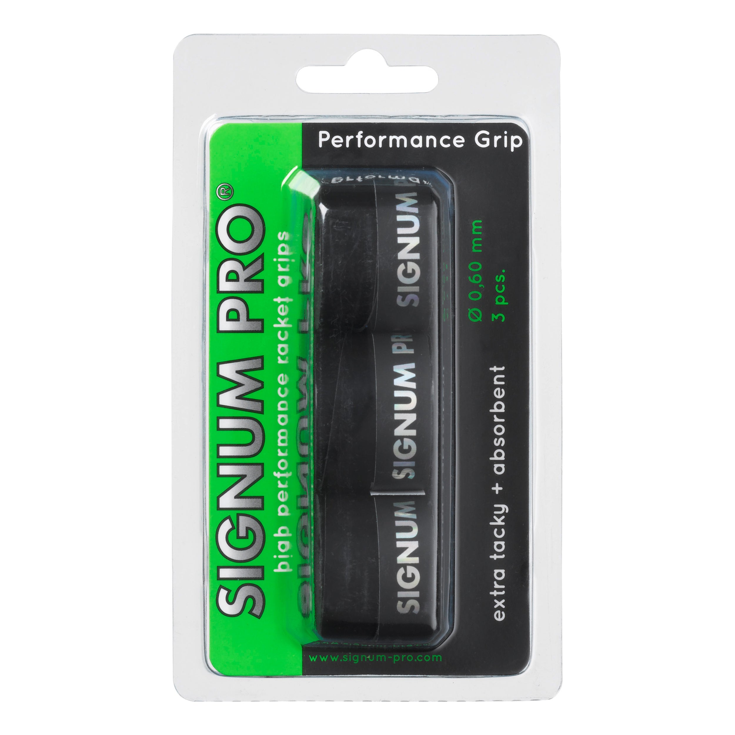 Signum Pro Performance Grip Pack De 3-Noir