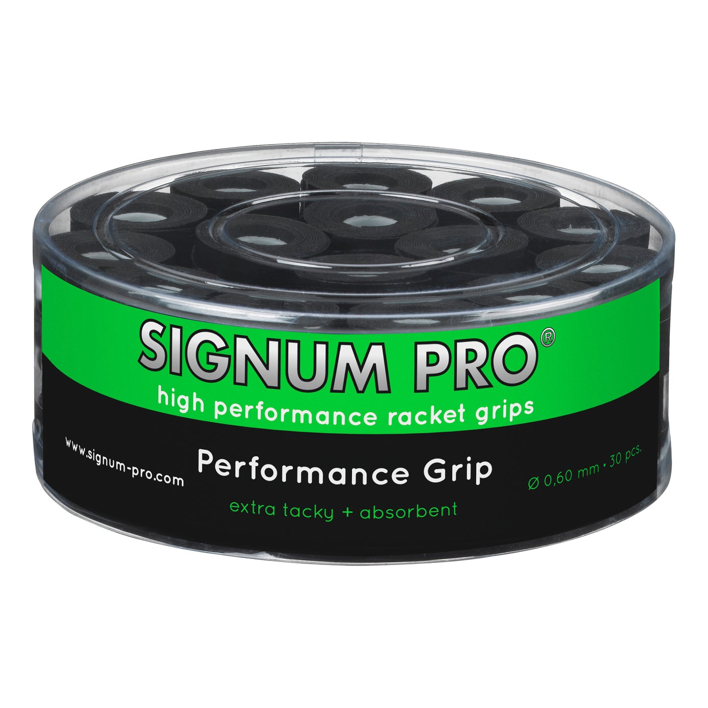 Signum Pro Performance Grip Pack De 30-Noir