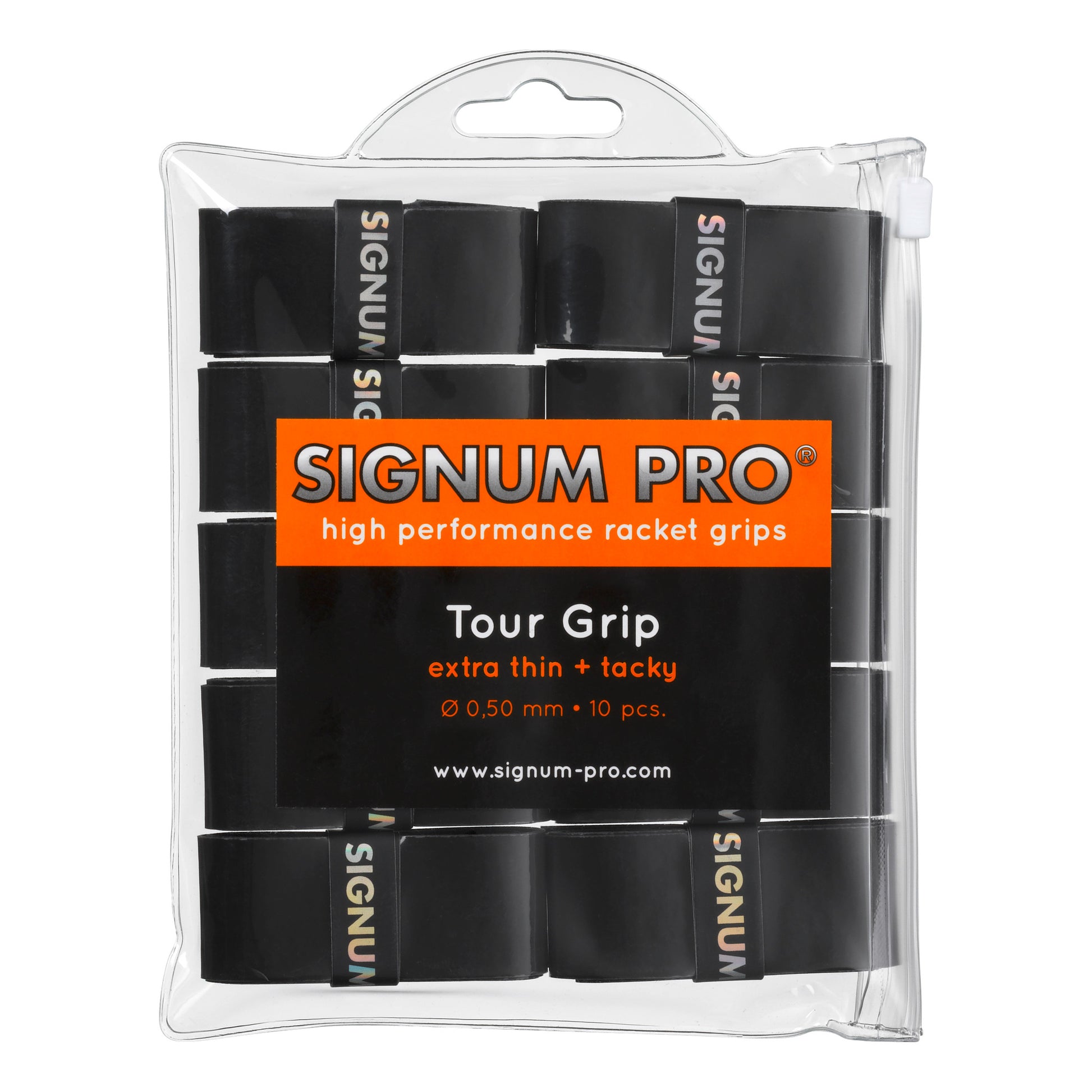 Signum Pro Tour Grip Pack De 10-Noir