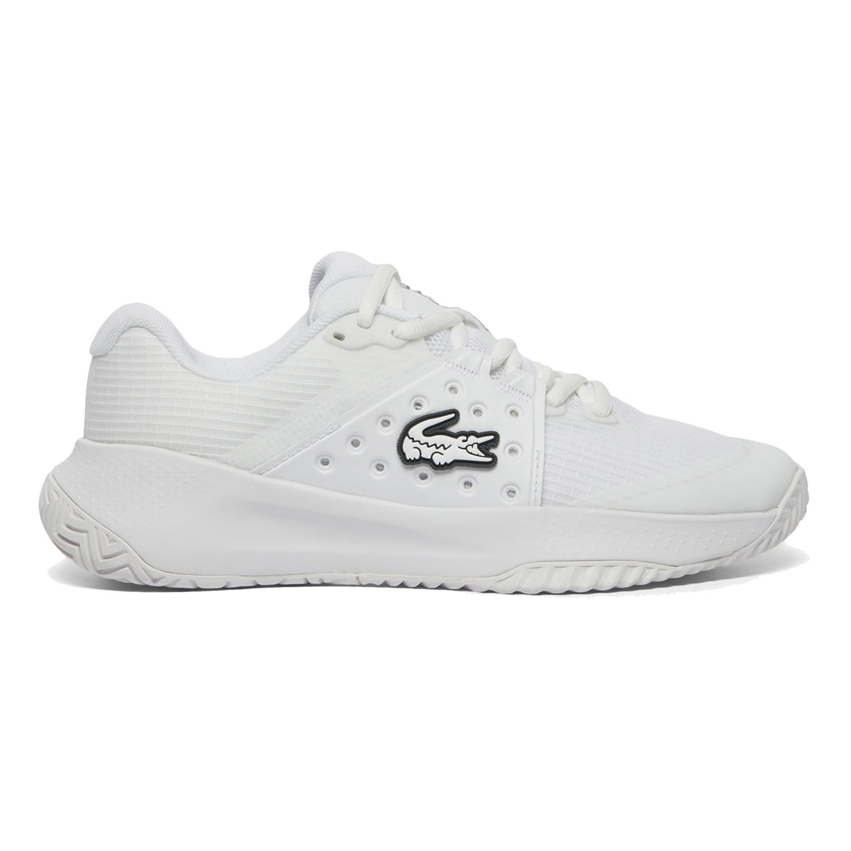 Lacoste Power Serve Chaussures Toutes Surfaces Femmes-Blanc