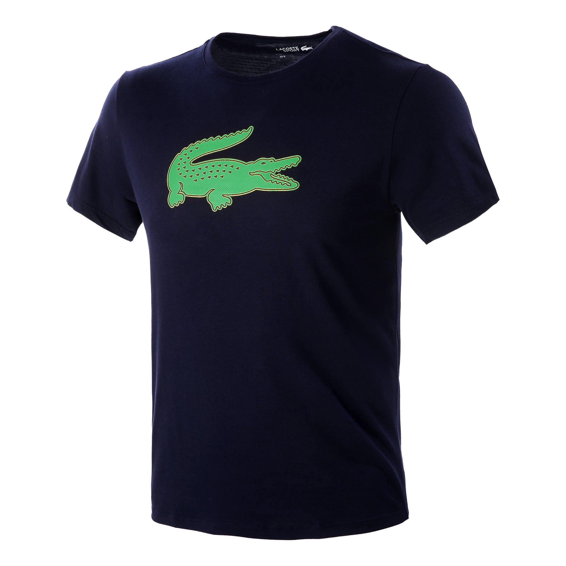 Lacoste Tennis T-shirt Heren-Blauw,Groen