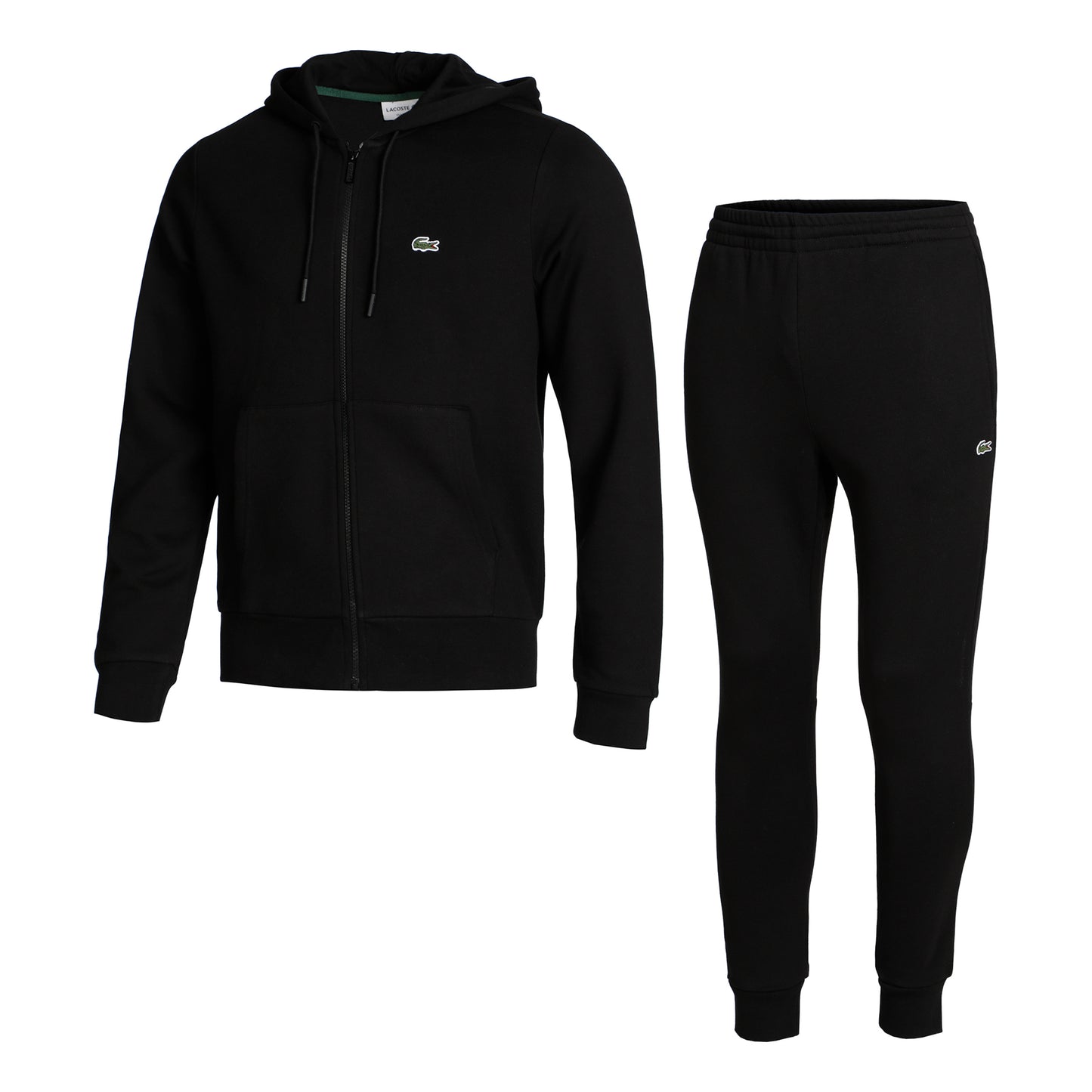 Lacoste Core Solid Trainingspak Heren-Zwart