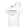 Djokovic Cap + T-shirt Hommes - blanc,