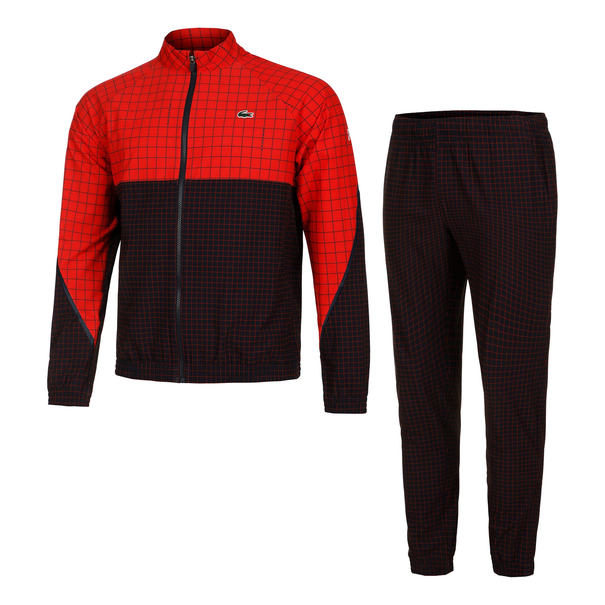 Lacoste Tracksuit Survêtement Hommes - rouge, bleu