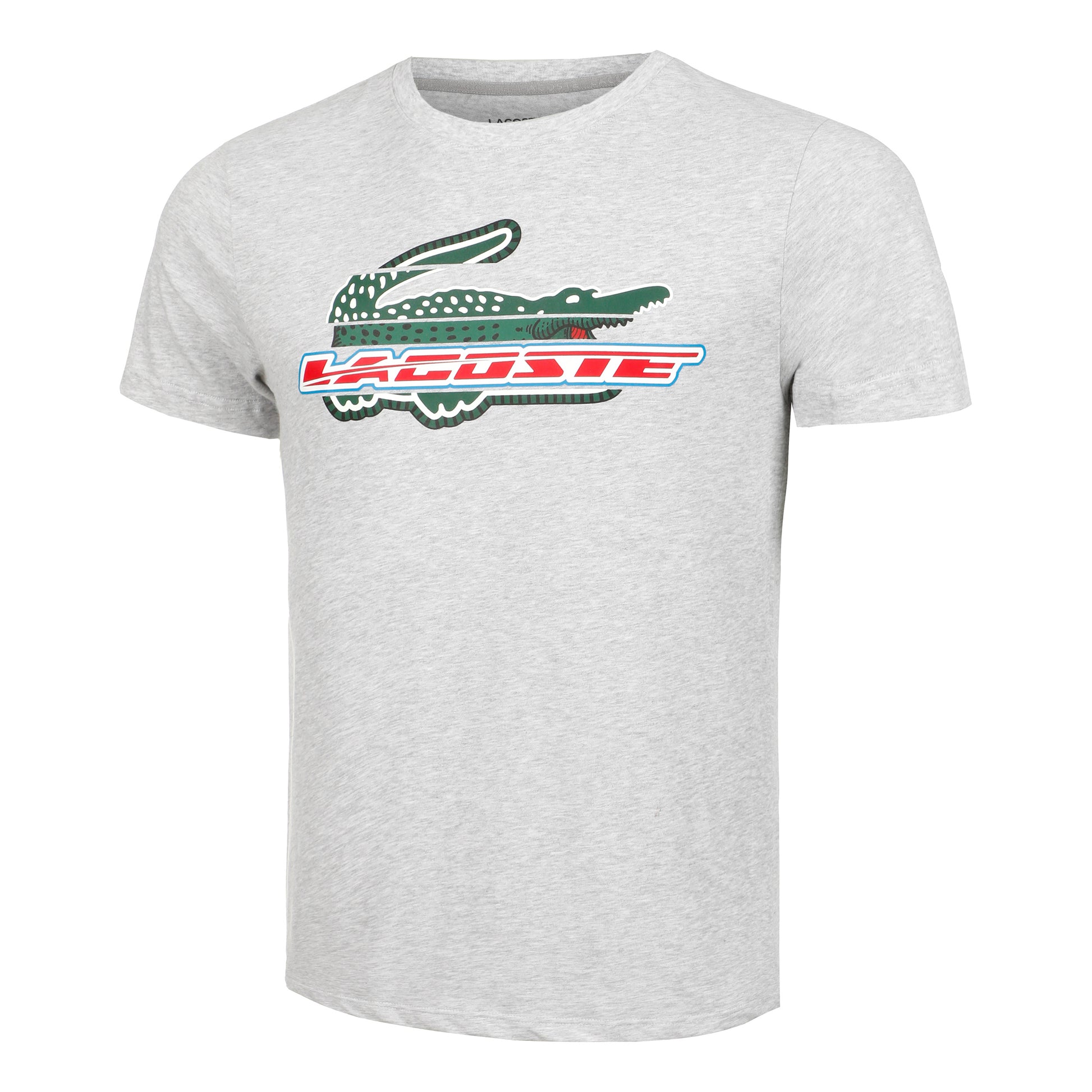 Lacoste Tee T-shirt Heren - oranje, blauw
