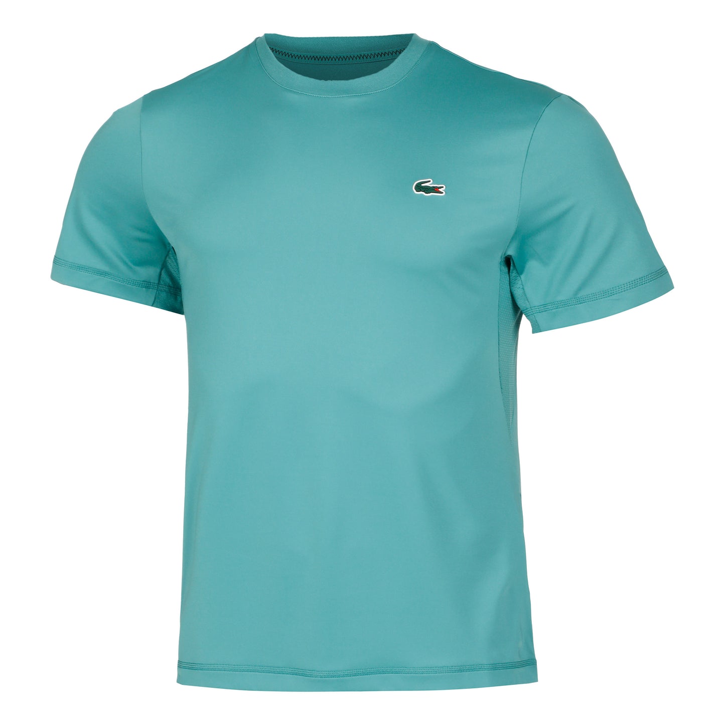 Lacoste Active T-shirt Heren - petrolblauw,