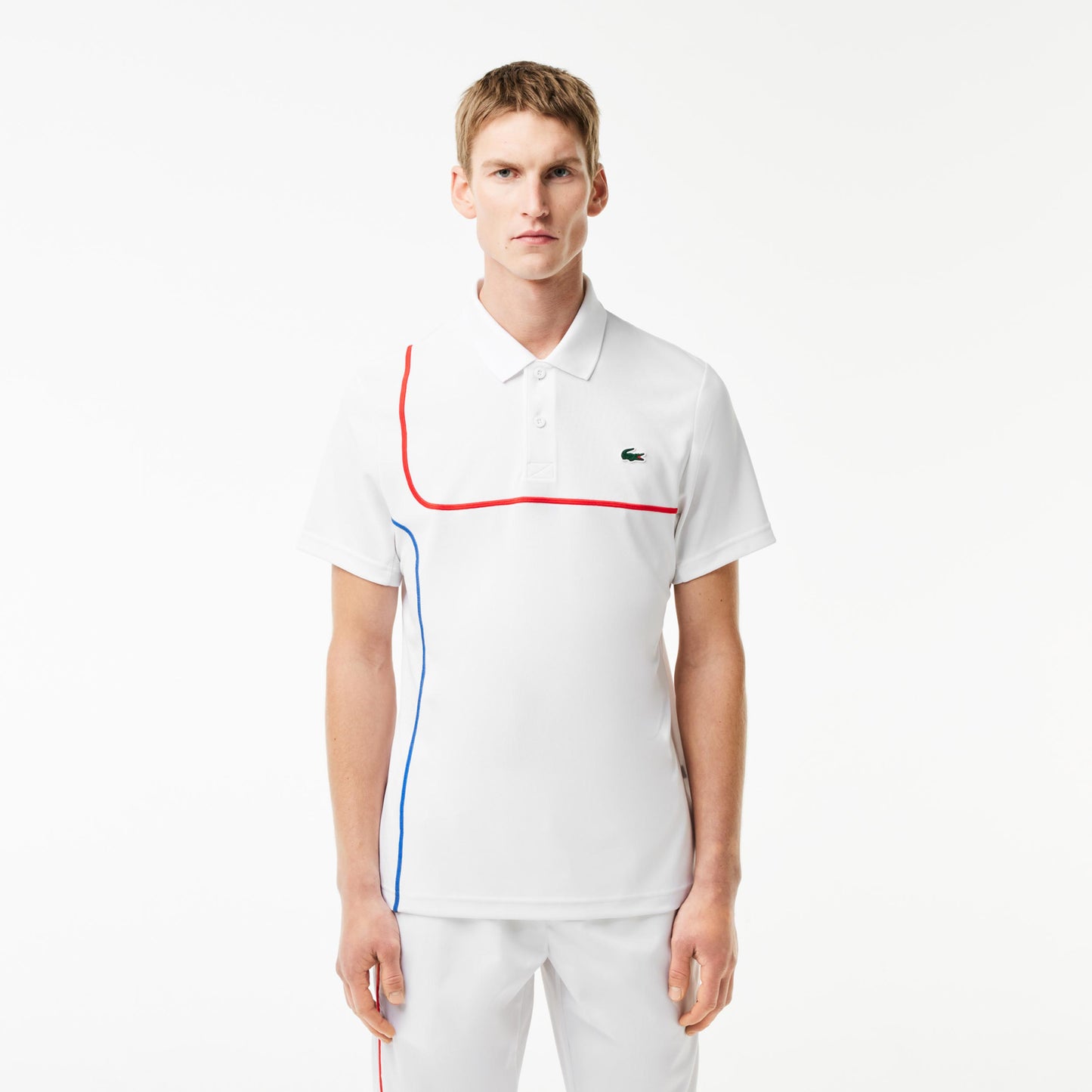 Lacoste Polo Heren - wit,