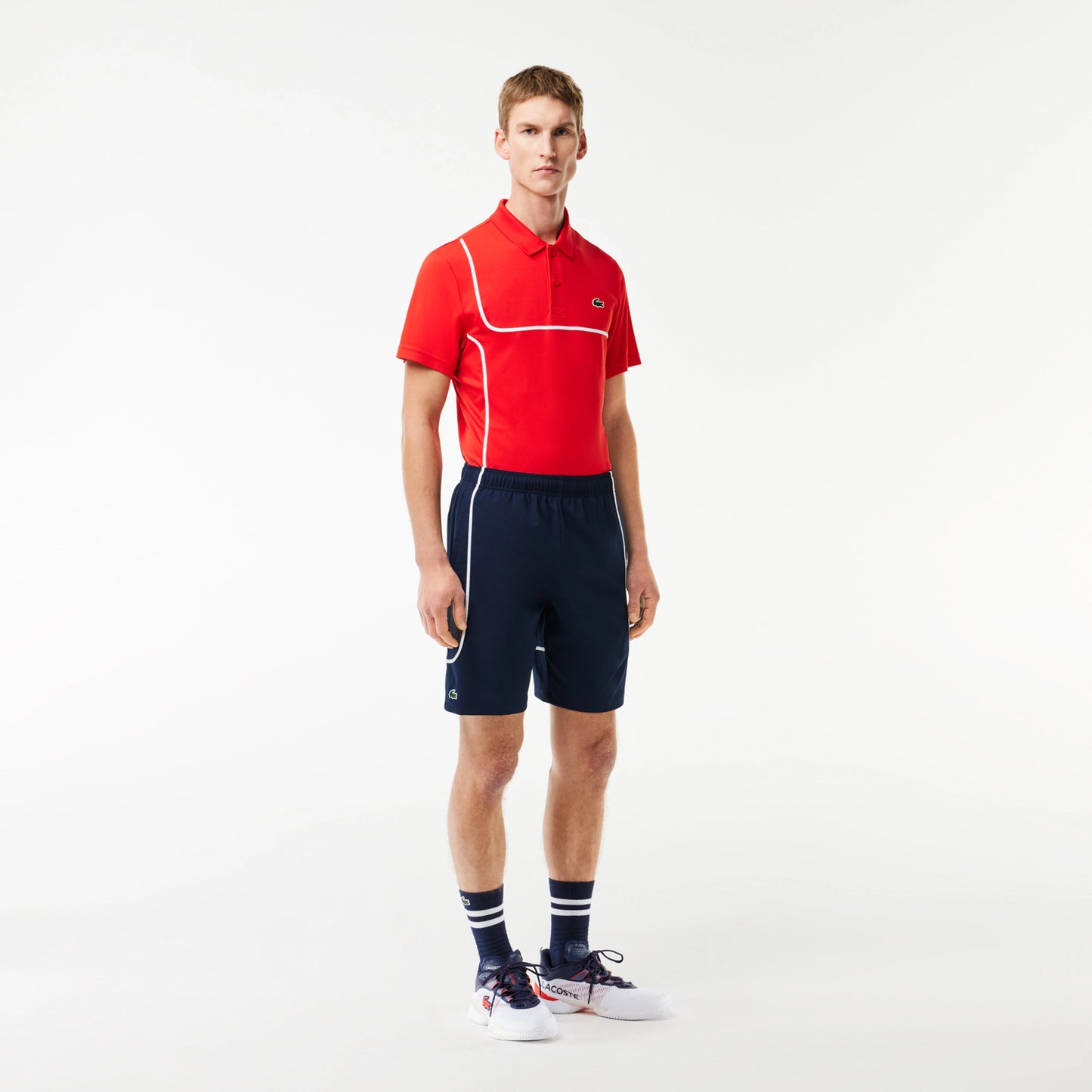 Lacoste Shorts Hommes-Bleu Foncé