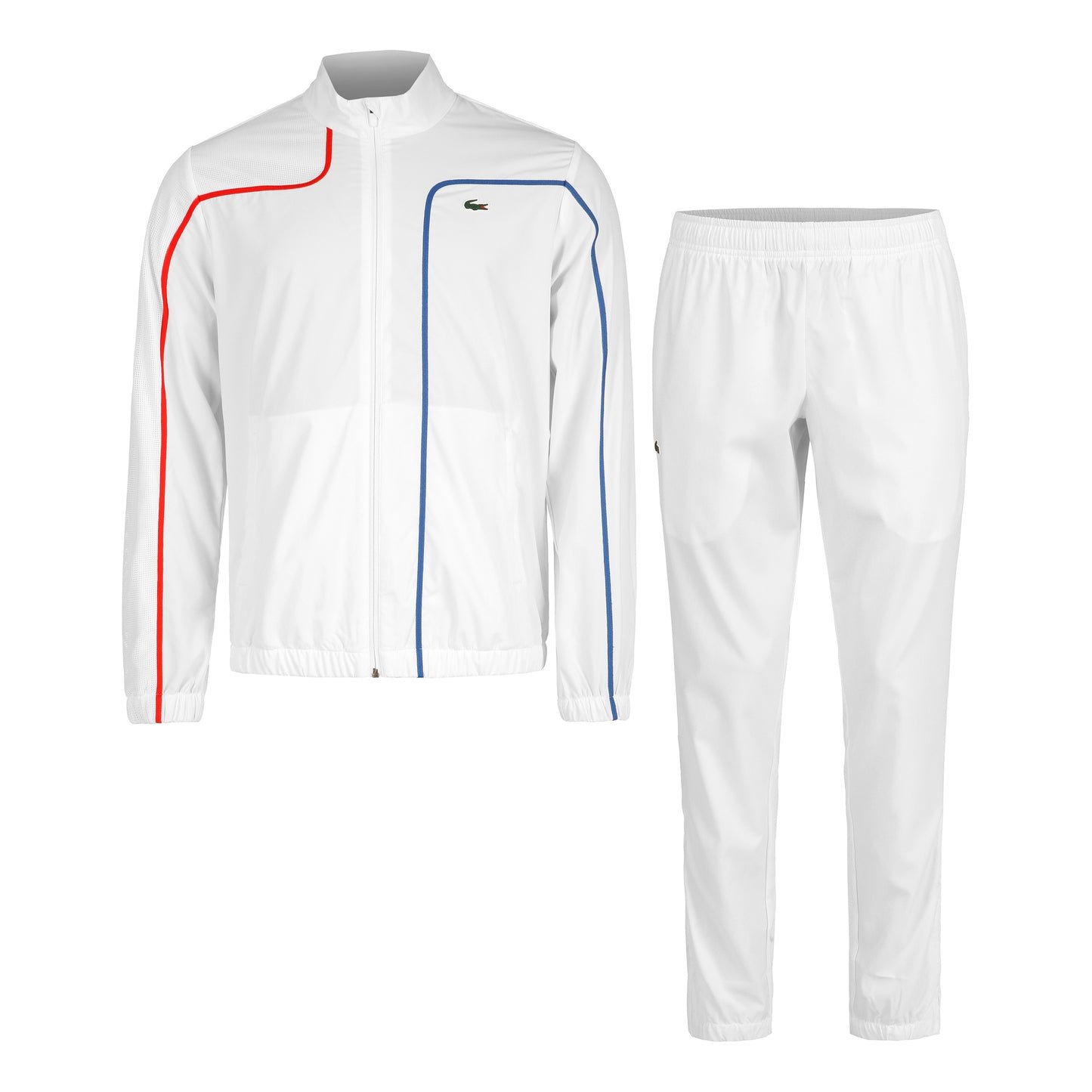 Lacoste Trainingspak Heren - wit, oranje
