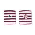 Zweetband Heren-donkerrood,wit