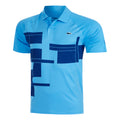 Djokovic Polo Hommes-Bleu