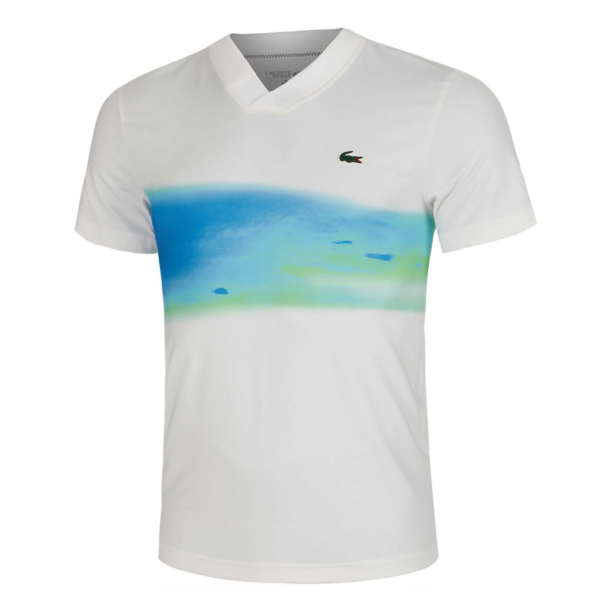 Lacoste Polo Hommes-Blanc,Multicouleur