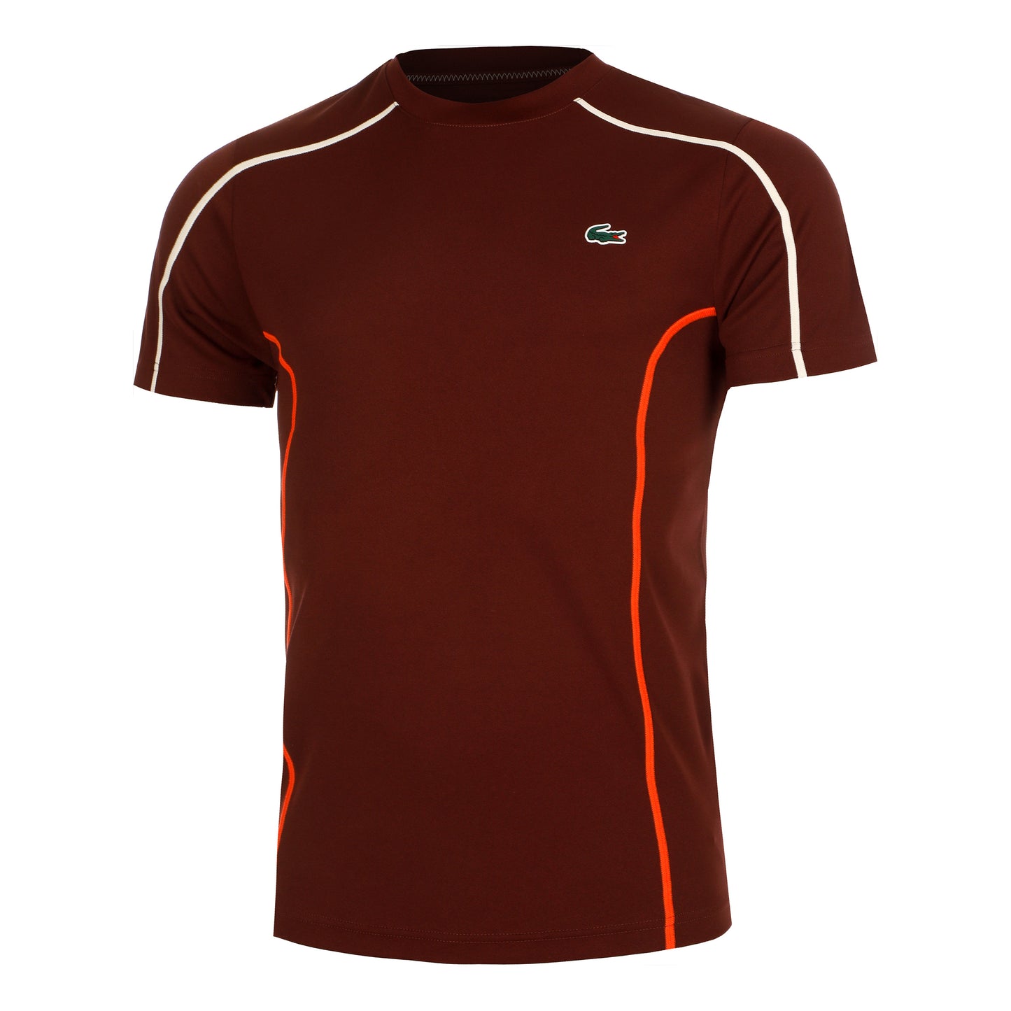 Lacoste T-Shirt T-shirt Heren - donkerrood,