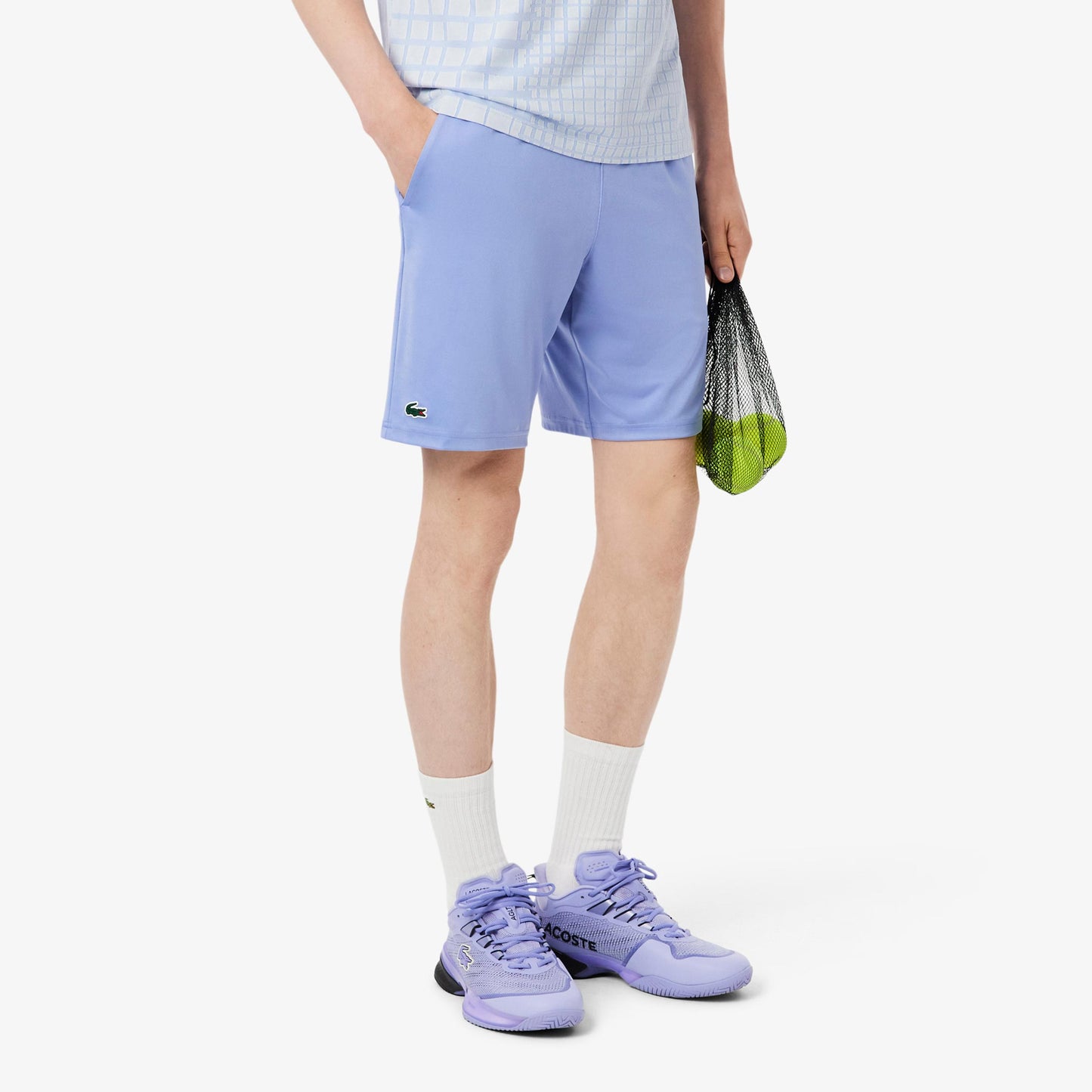 Lacoste Shorts Hommes-Lilas